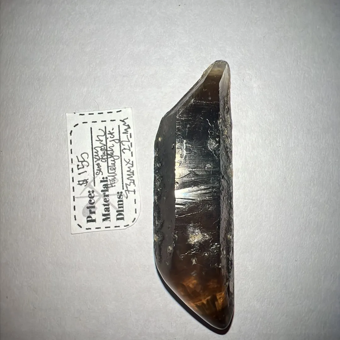 Product image for Smoky Quartz Crystal Gua Sha Tool