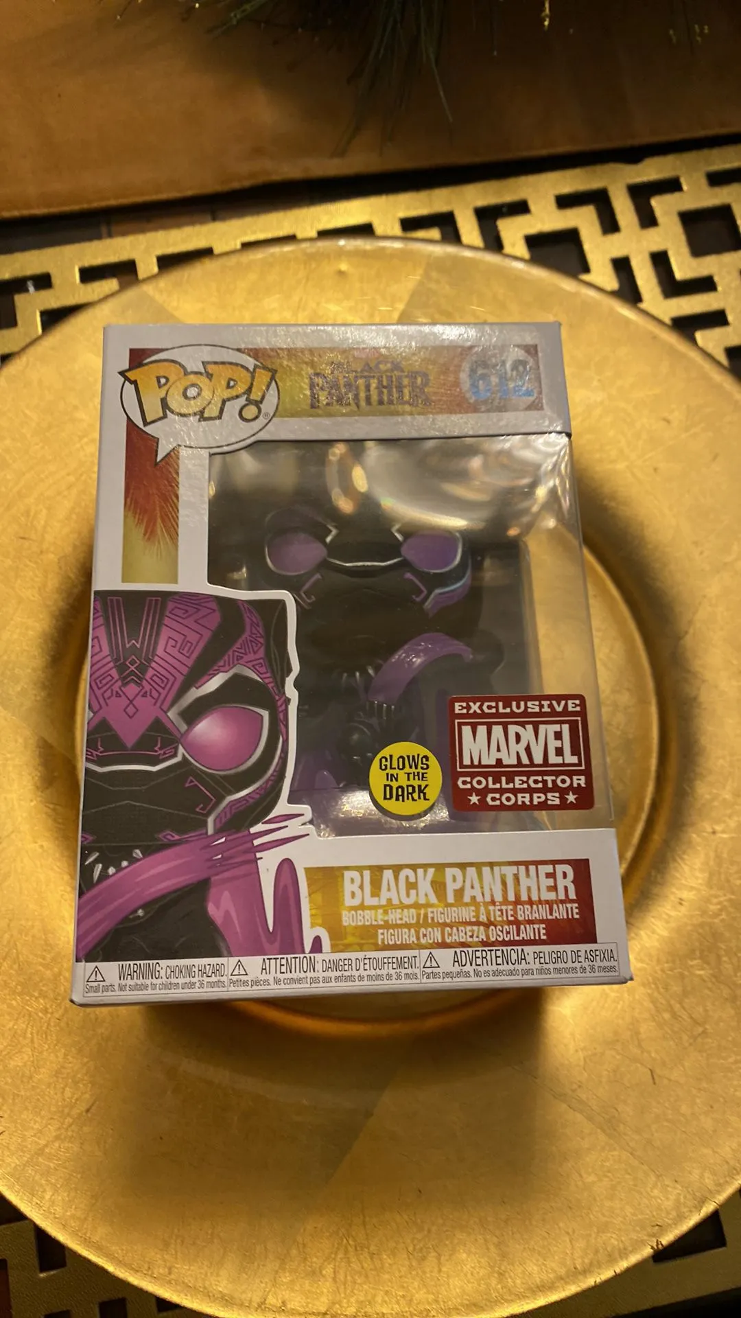 Product image for Black Panther (Glows in the Dark) 612