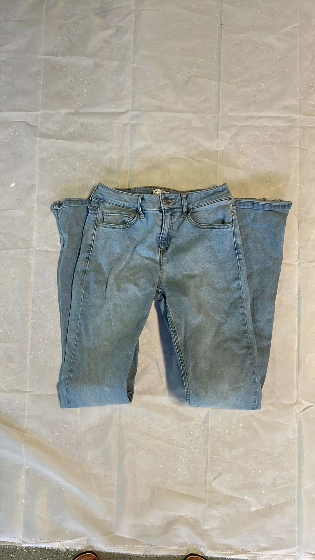 Product image for Light wash bell bottom jeans size 2