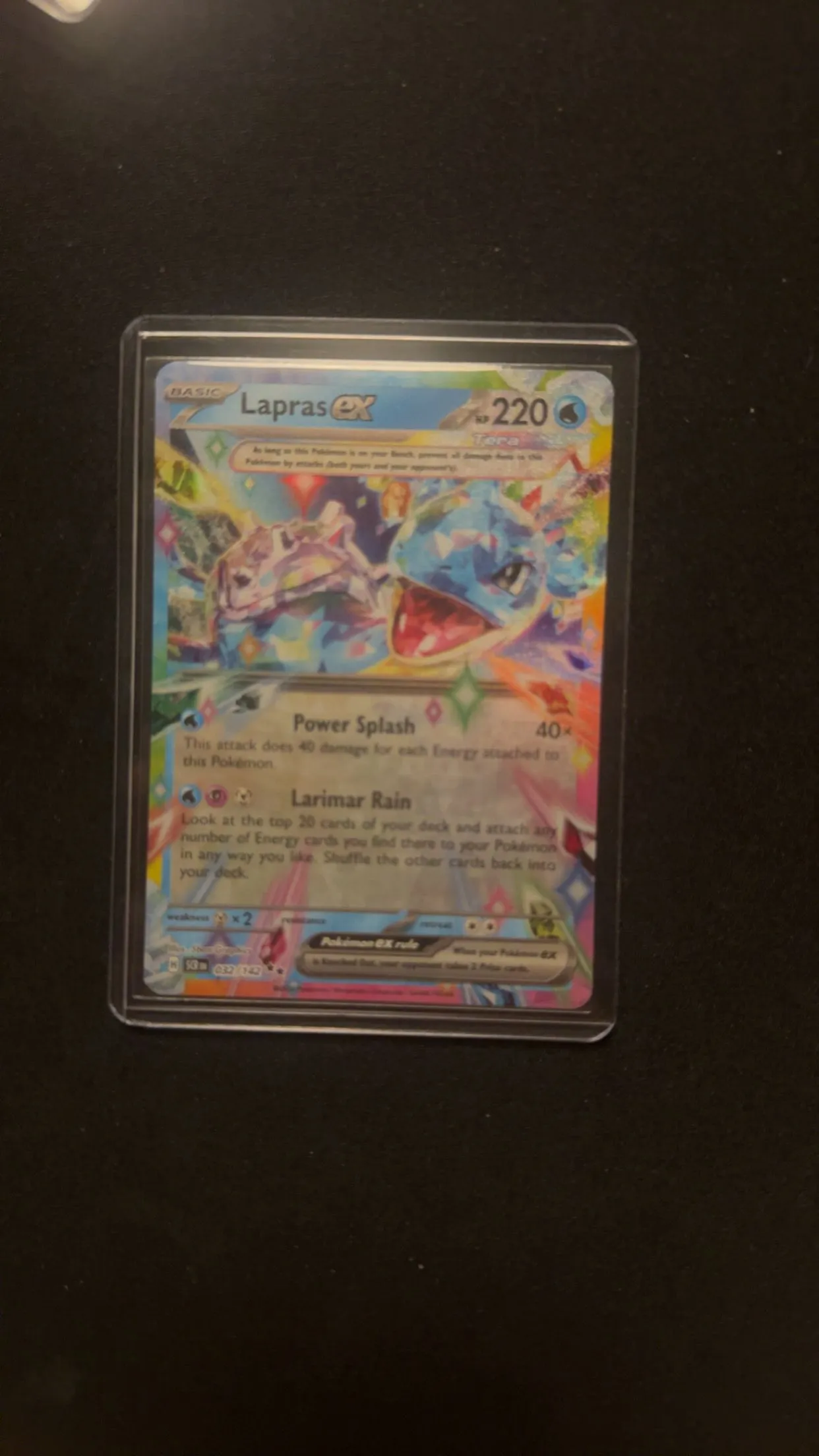 LAPRAS ex 32/142 STELLAR CROWN POKEMON- DOUBLE RARE - HOLO  Whatnot: Shop,  Sell, Connect
