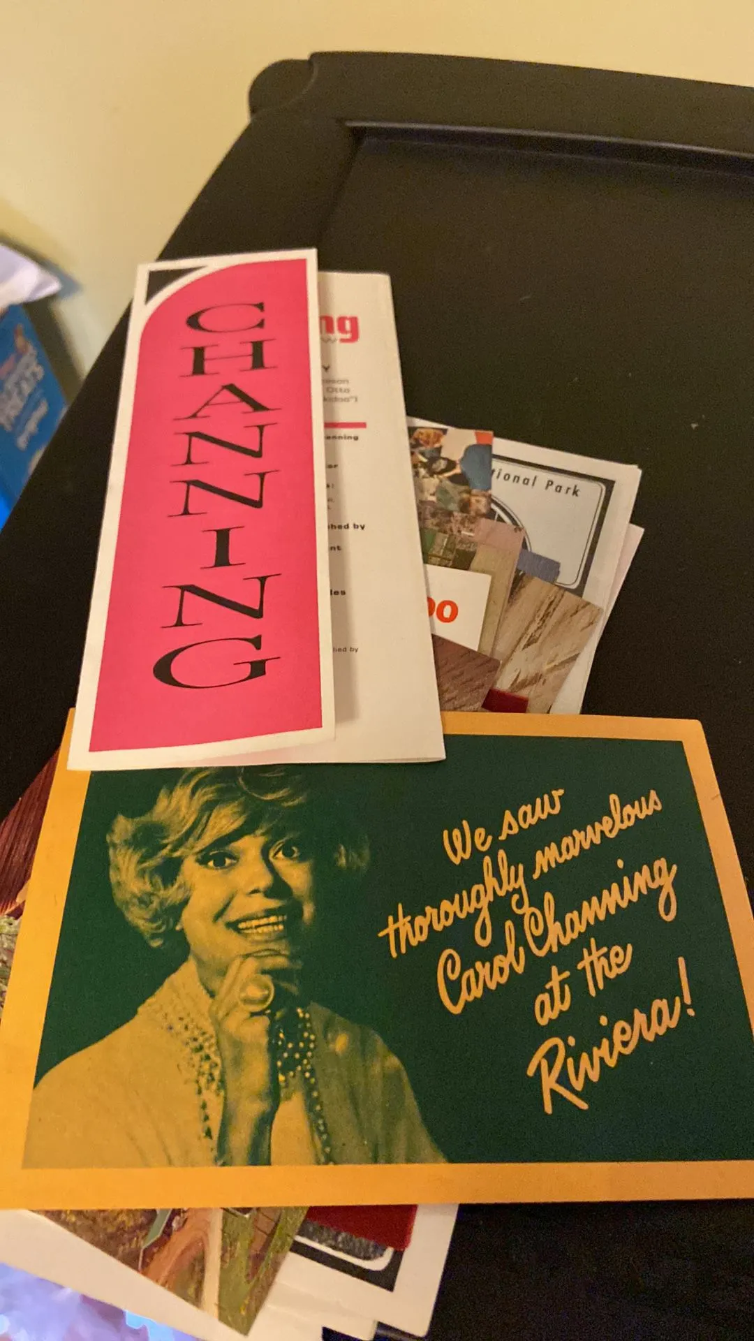 Product image for Carol Channing at riviera flyer