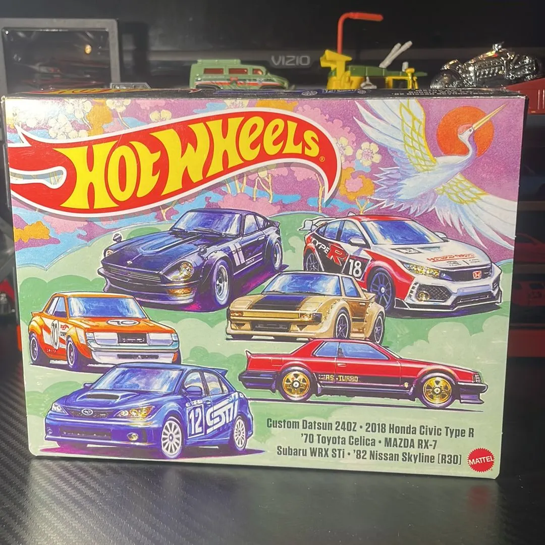 Product image for Hot wheels Japan 6 pack