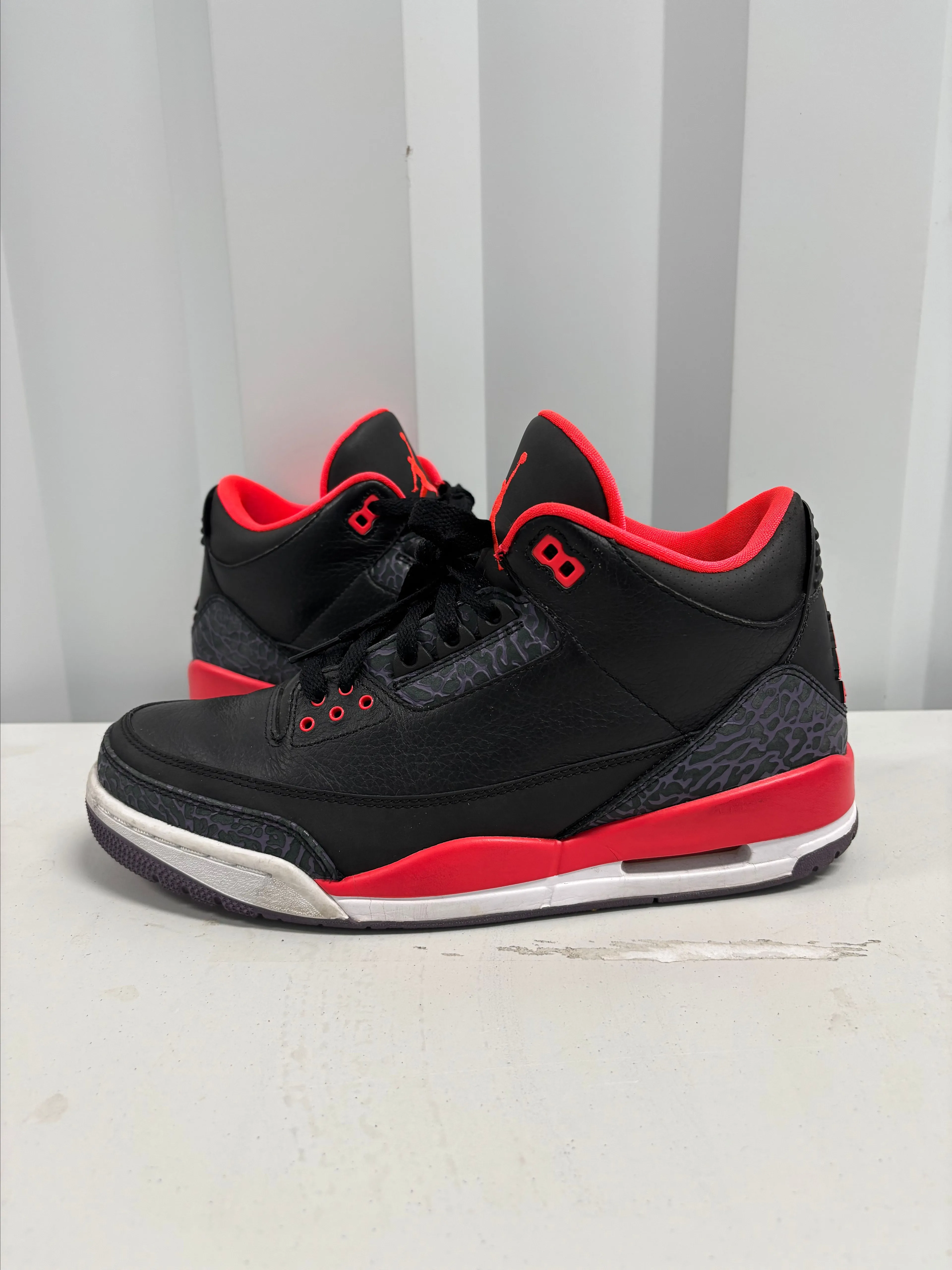 Product image for Size 10 -  Jordan 3 crimson retro no Box