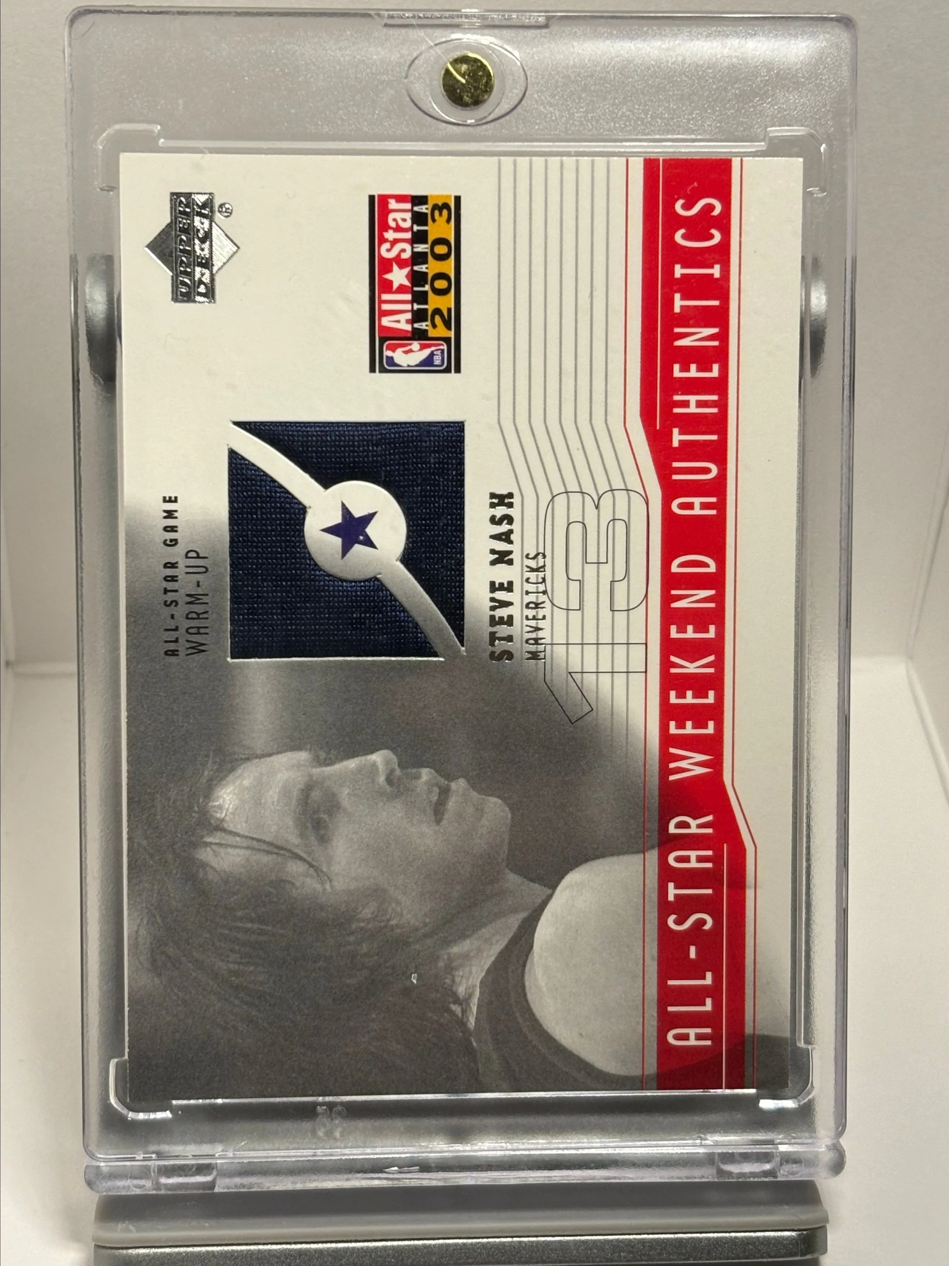 Product image for 2003-04 Upper Deck All-Star Weekend Authentics Steve Nash #AS-SN HOF
