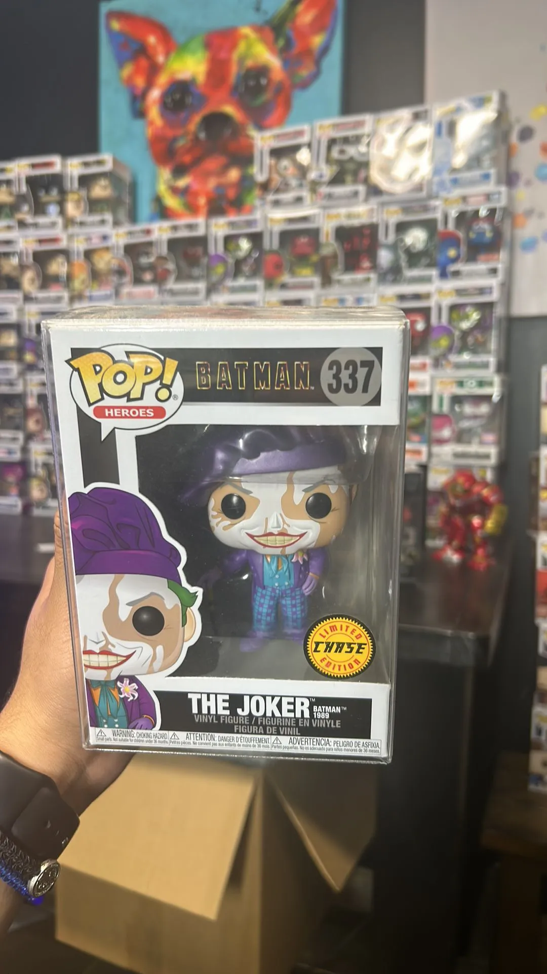Product image for The Joker Batman 1989 (Beret) chase