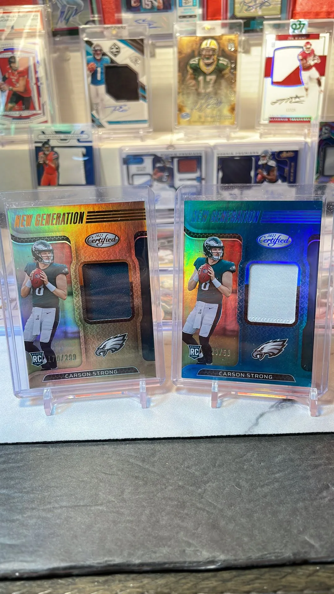 Product image for Carson Strong Certified Rookie Patch Bundle /299 /50
