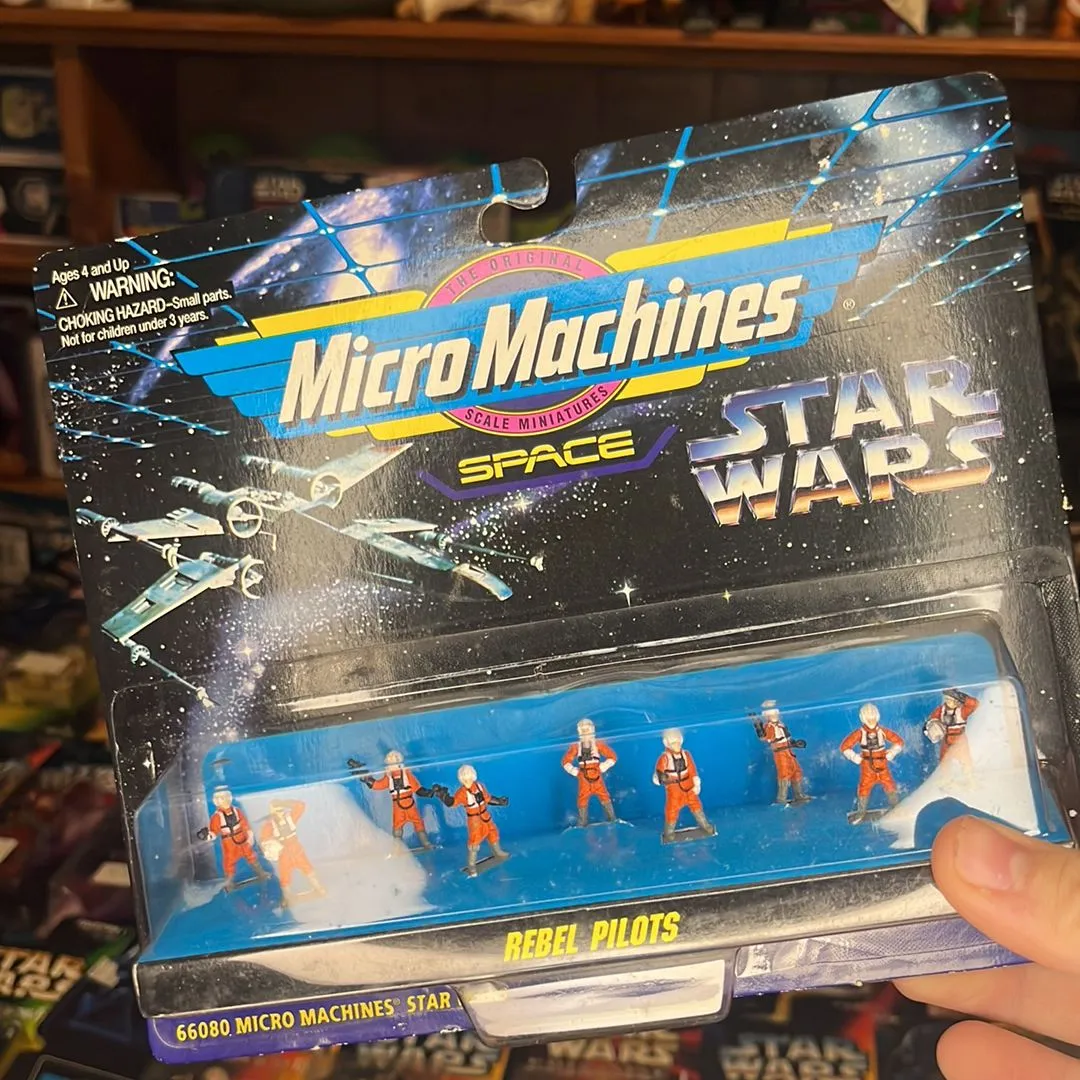 Product image for Star Wars Rebel Pilot MicroMachine