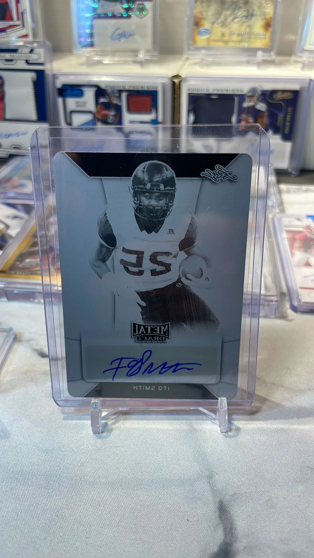 Product image for Ito Smith 2018 Leaf Metal Draft 1/1 Auto Falcons