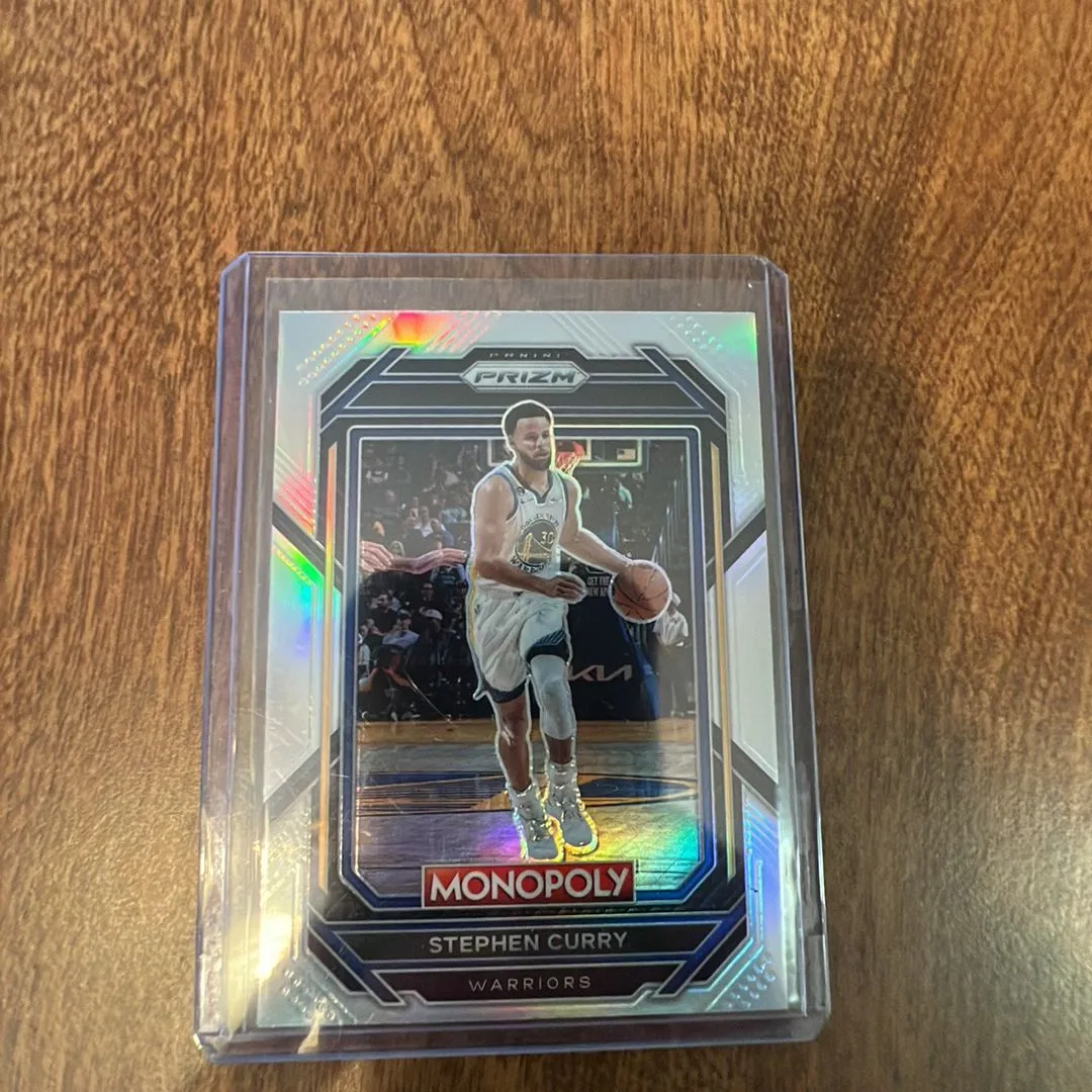 Product image for Steph Curry Monopoly Prizm Silver