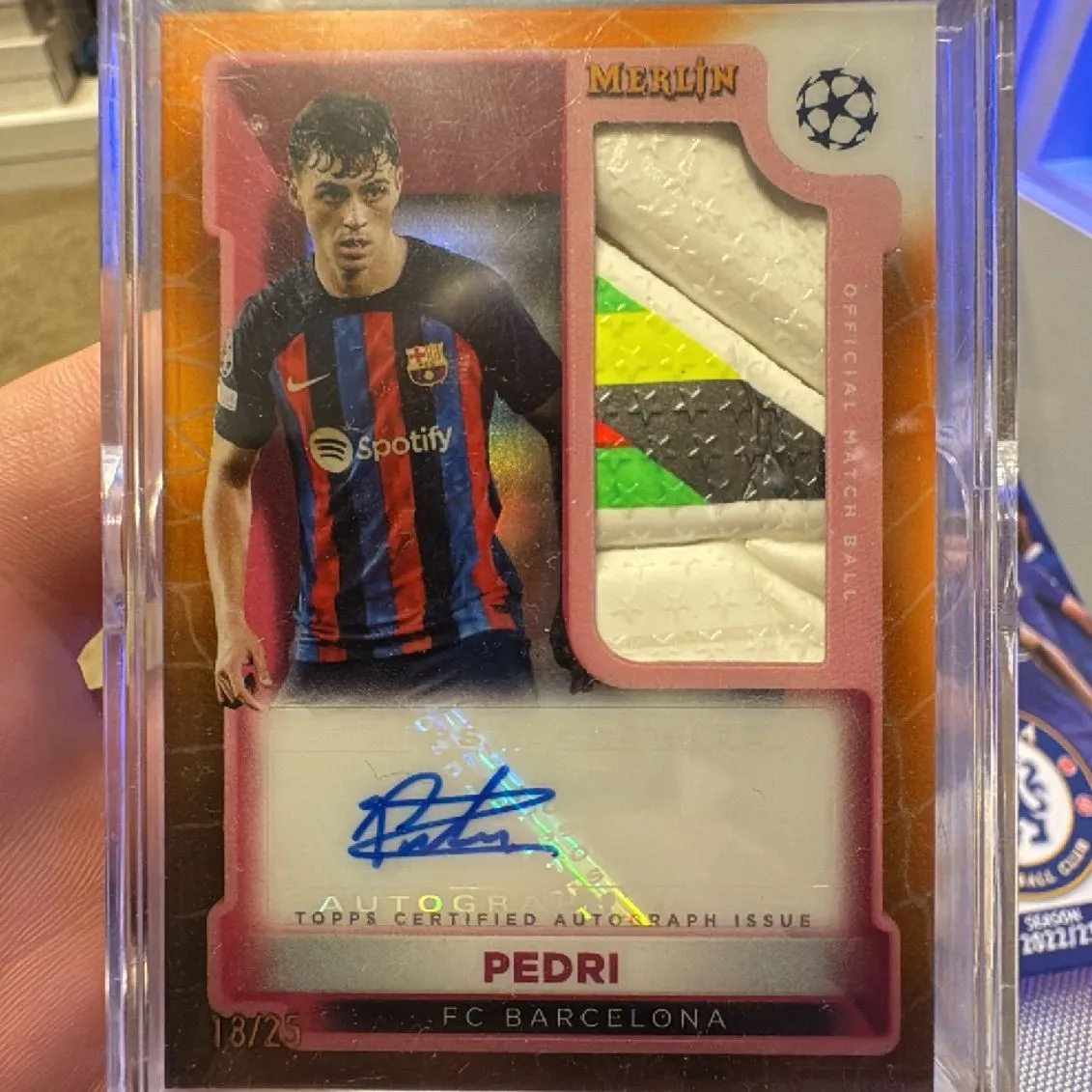Product image for Merlin Matchball Auto - Pedri 18/25