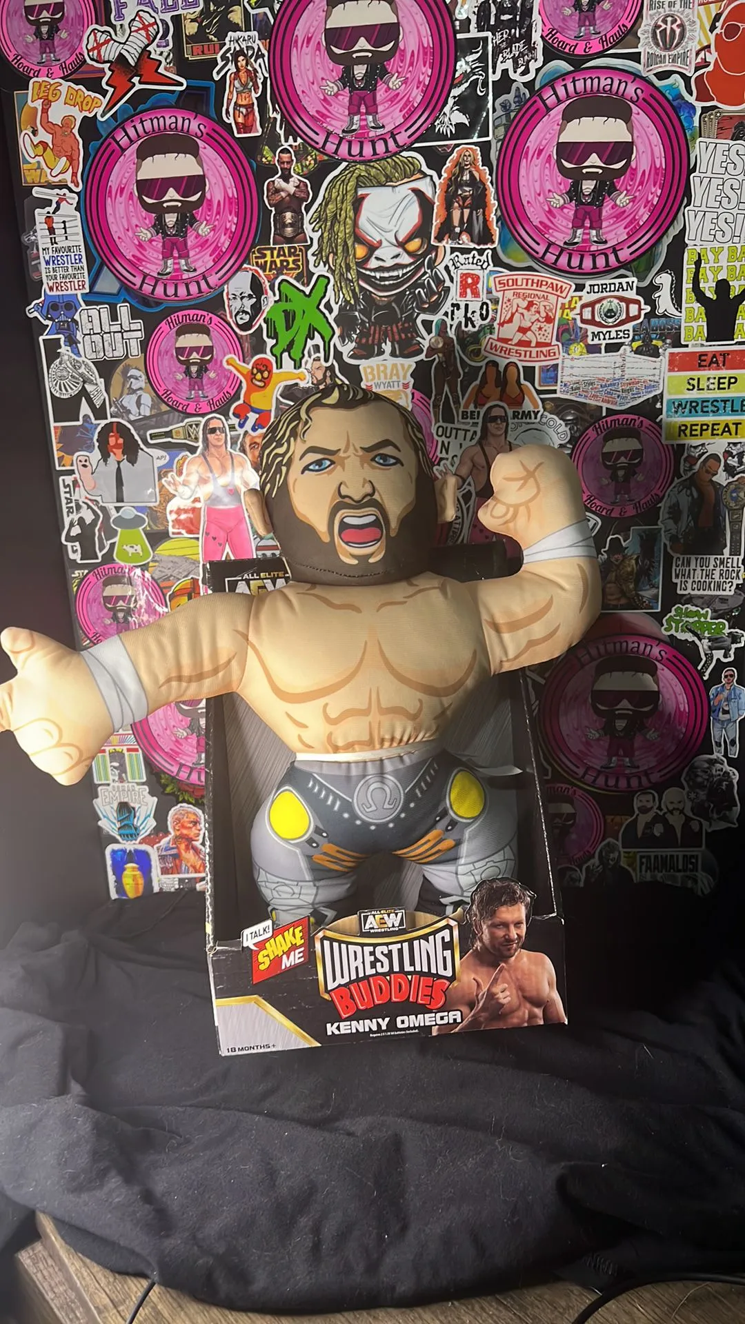 Product image for AEW Wrestling Buddies Kenny Omega The Official Wrestling Buddy NEW Jazwares