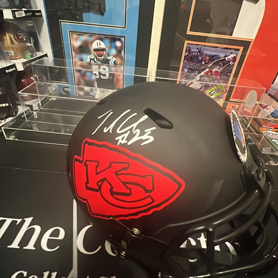 Product image for Jamal Charles auto full size replica helmet