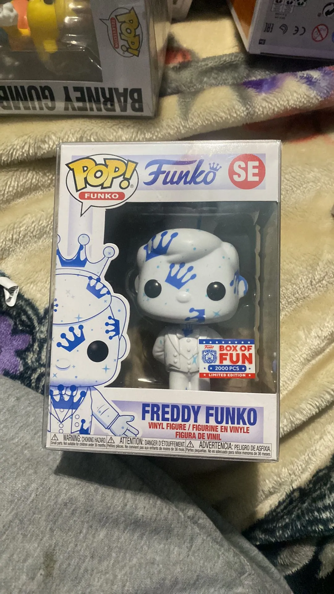 Product image for Freddy Funko (Artist Series) (White & Blue)