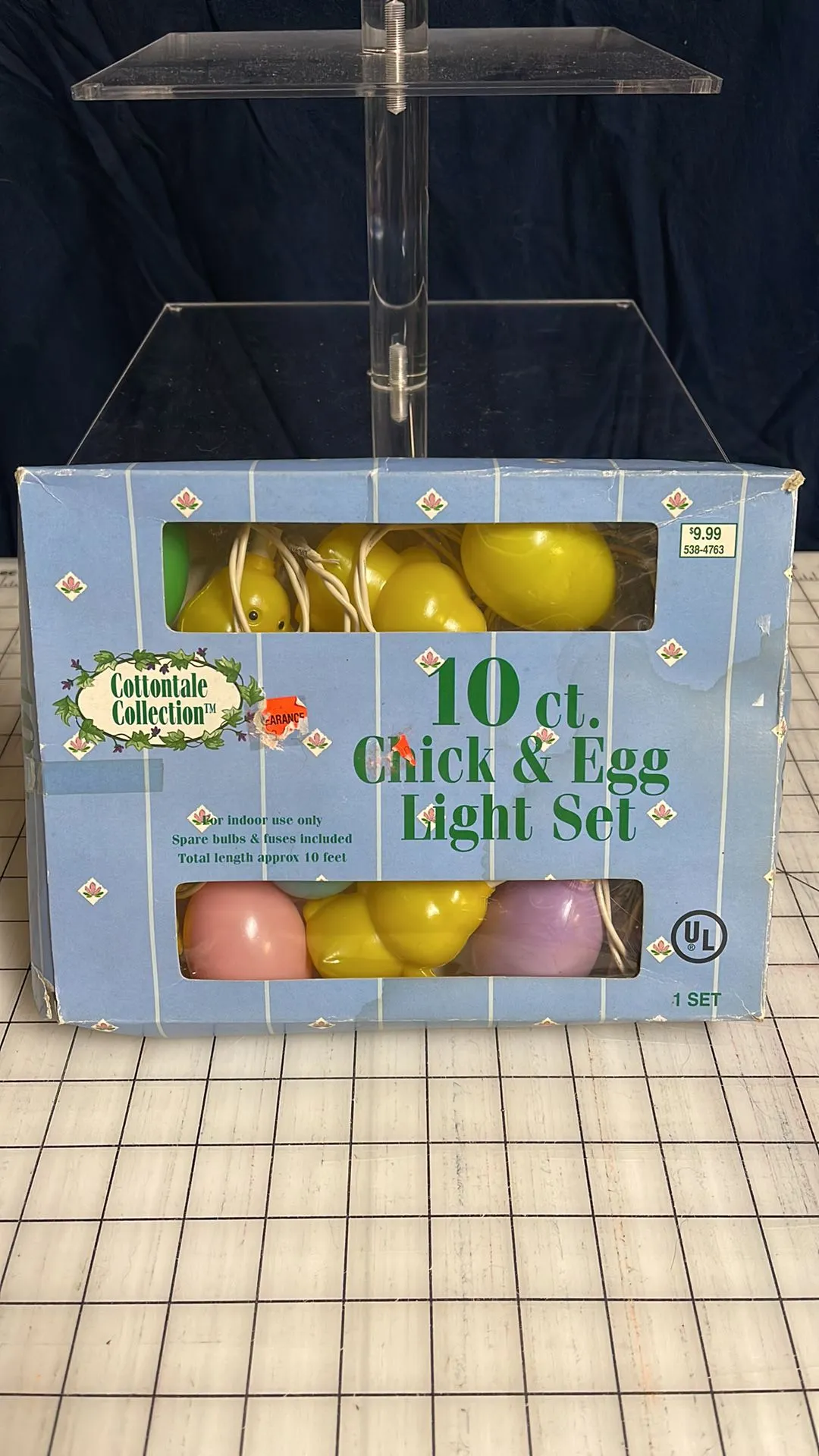 Product image for Easter Chick & Egg 10 ct. lights