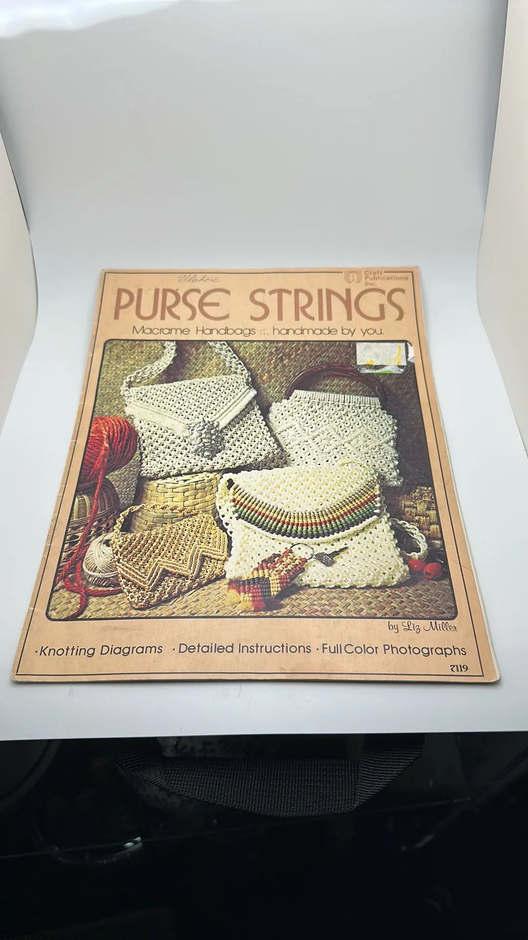 Product image for Purse strings macrame handbags