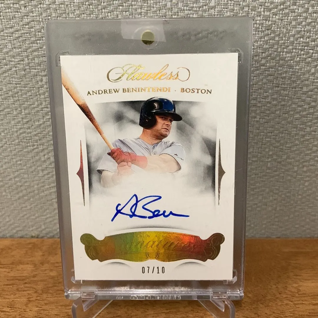 Product image for 2018 Andrew Benitendi Flawless auto /10 FS-AB Redsox