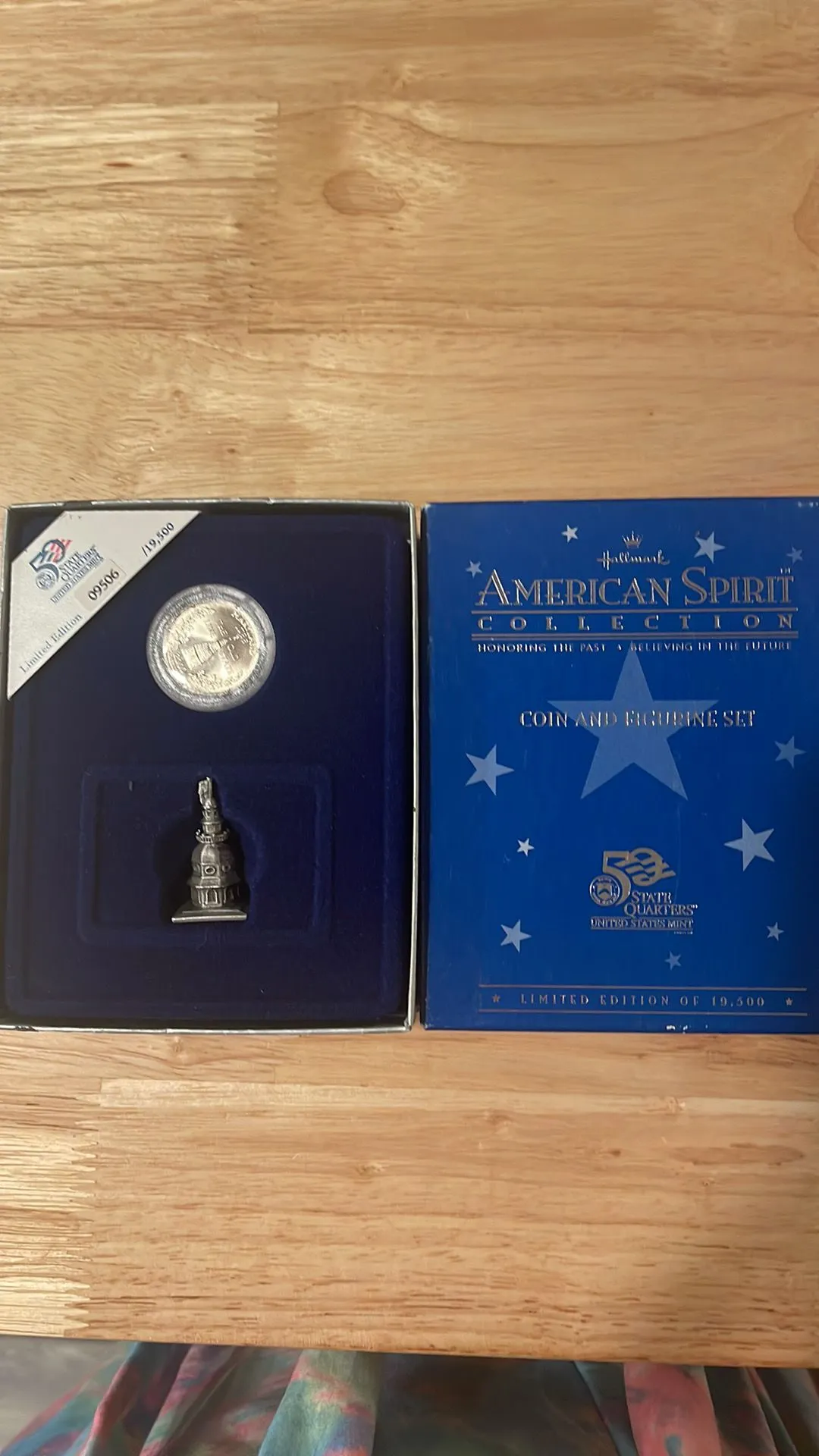 Product image for Hallmark American spirit, collection, coin, and figurine set