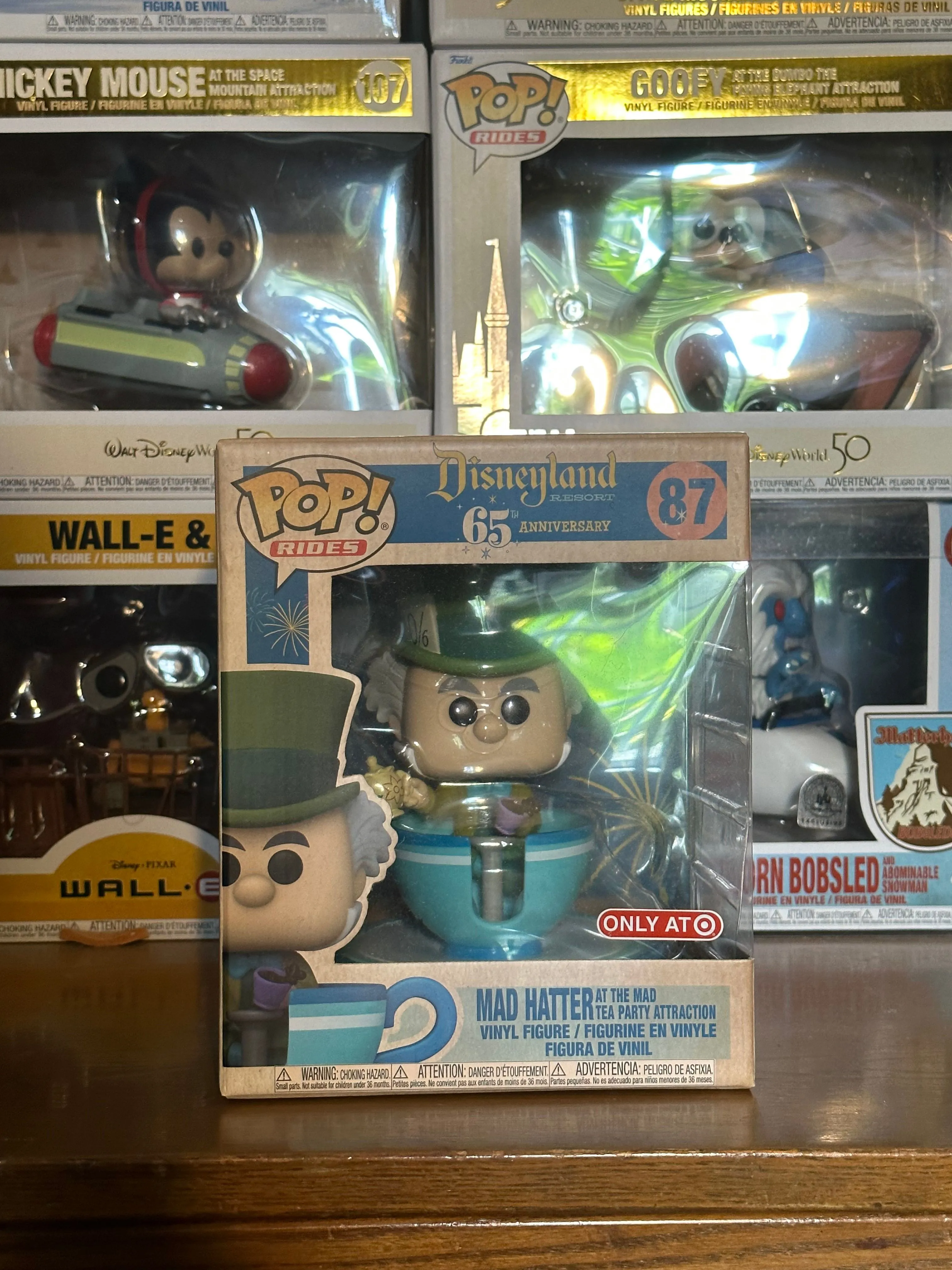 Product image for Funko POP! Ride: Disneyland 65th - Mad Hatter in Teacup (Target Exclusive)