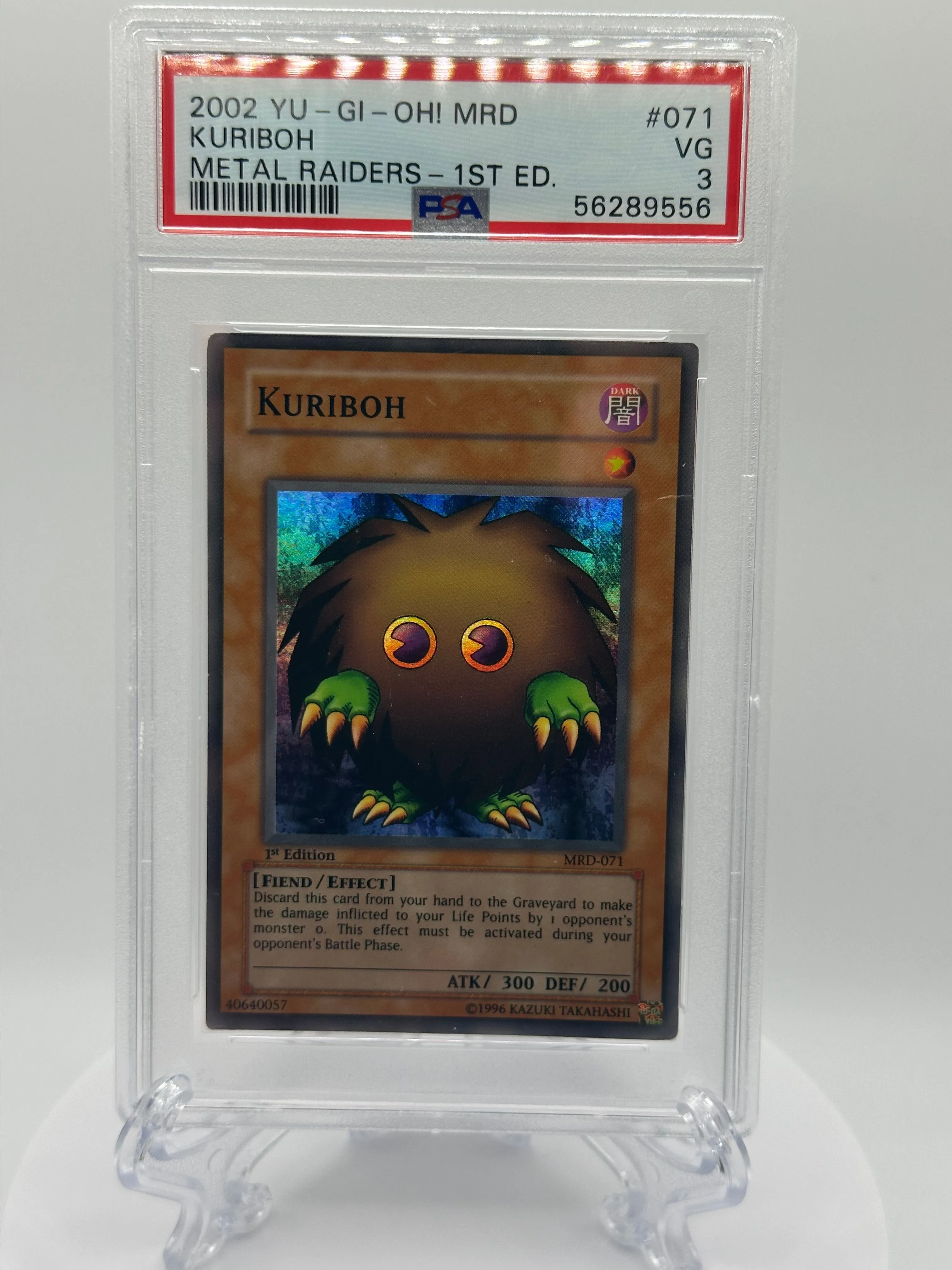 2002 yugioh Kuriboh 1st ed Metal Raiders MRD-071 PSA 3 ult rare  Whatnot:  Shop, Sell, Connect