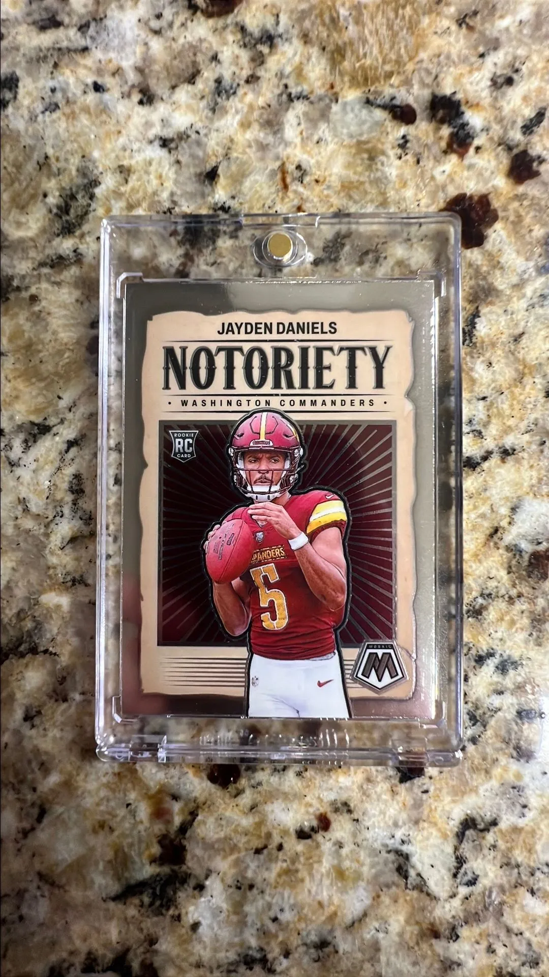 Product image for 2024 Notoriety Jayden Daniels RC