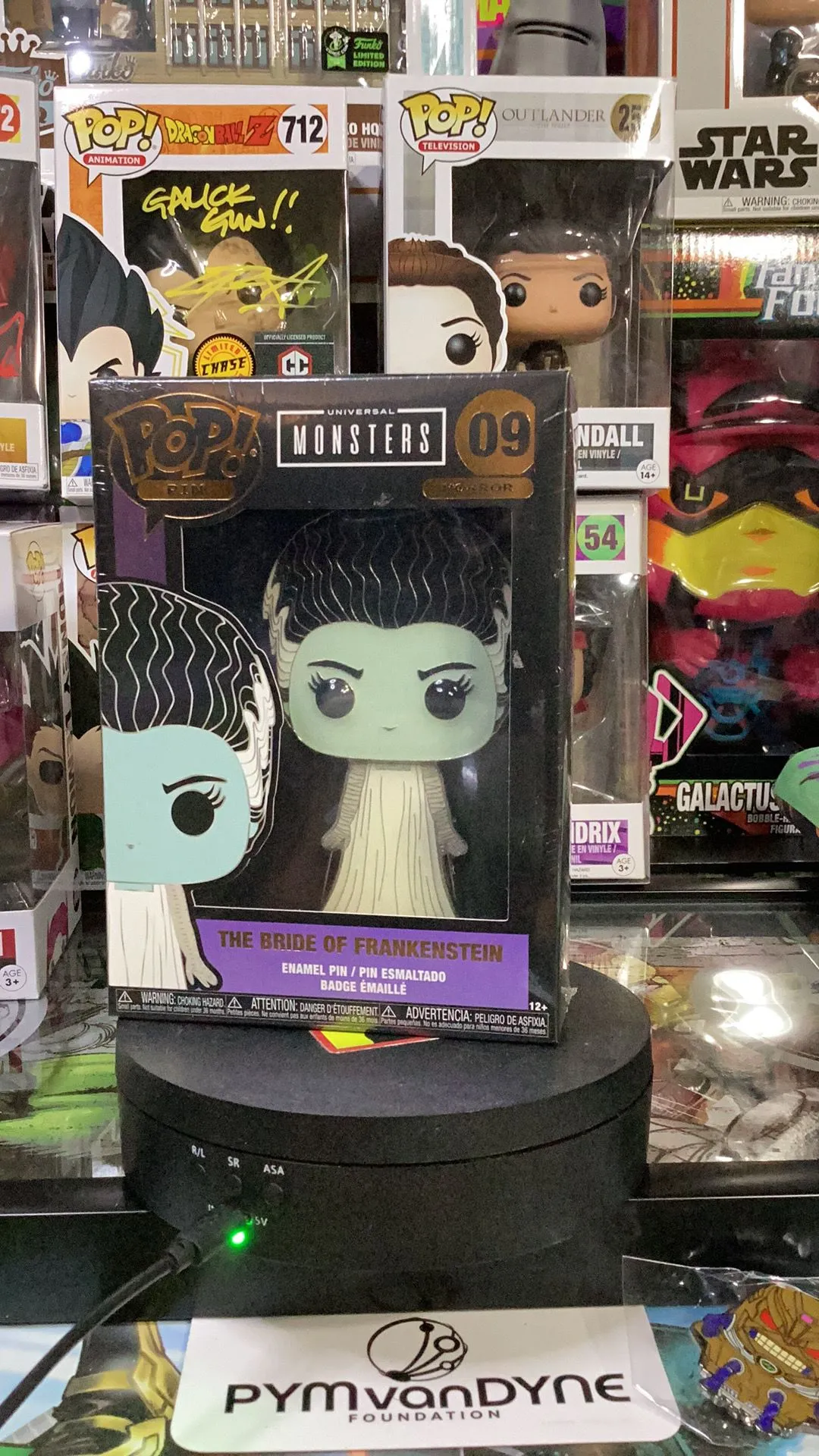 Product image for The bride of Frankenstein Funko pin