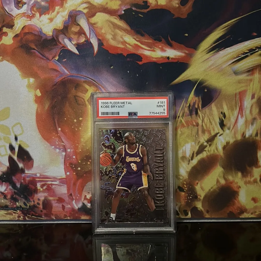 Product image for 1996 Metal Kobe Bryant 181  PSA MINT 9