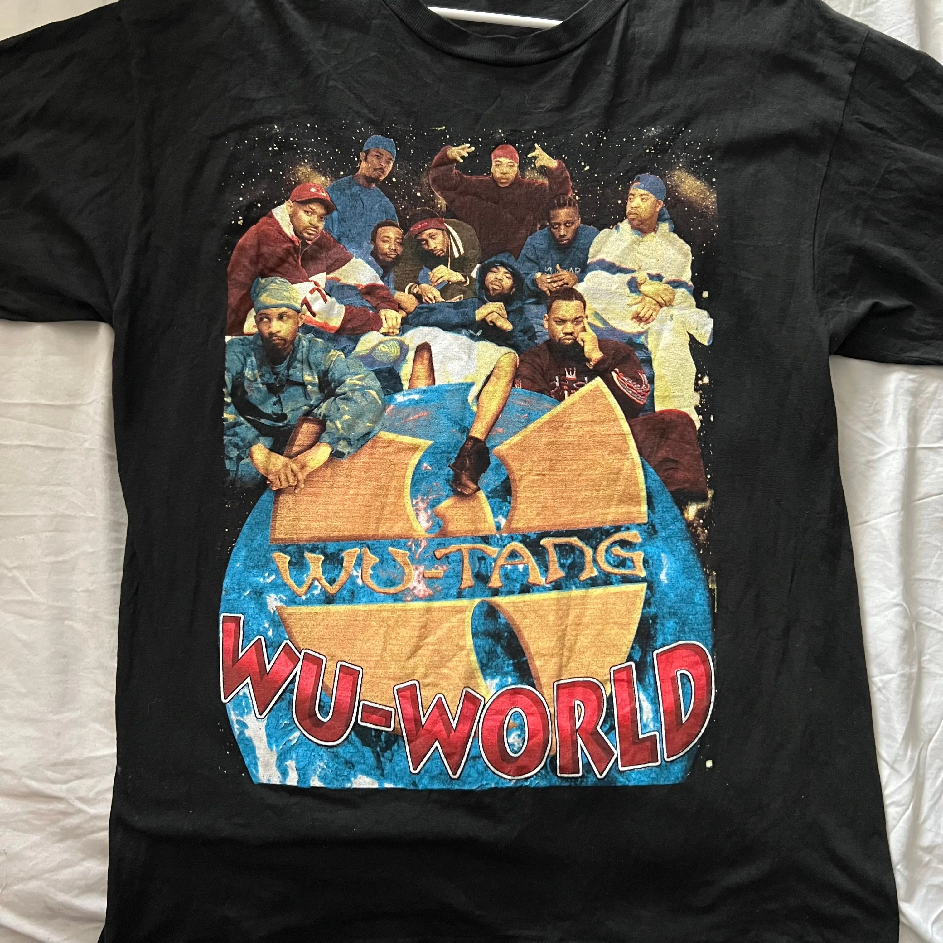 Product image for SUPER RARE Wu Tang Wu World Wu Renegades Hiphop Rap Tee Shirt XL