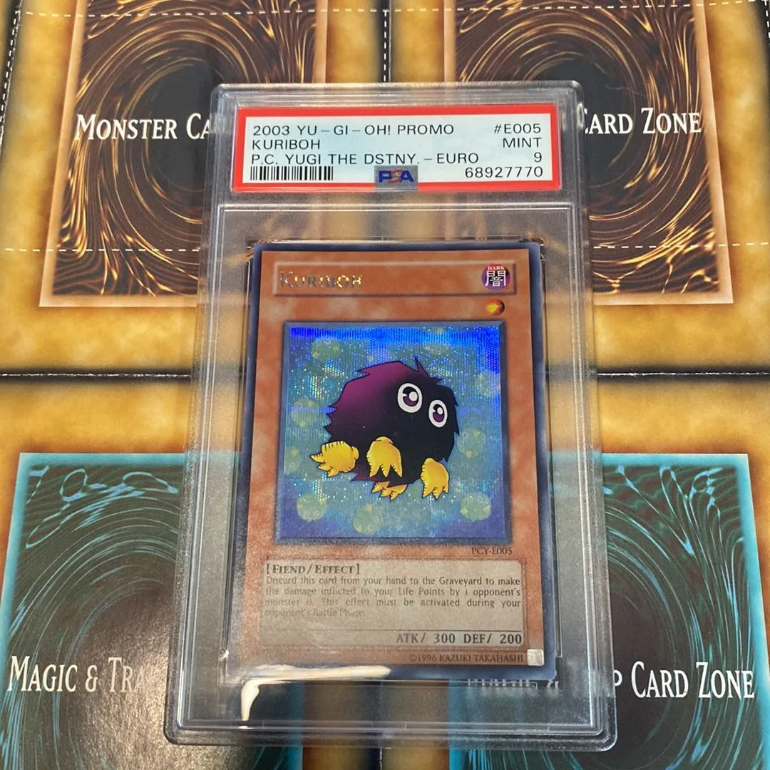 Product image for 2003 Yu-Gi-Oh! Promo Kuriboh P.C. Yugi The Dstny.-Euro PSA MINT 9