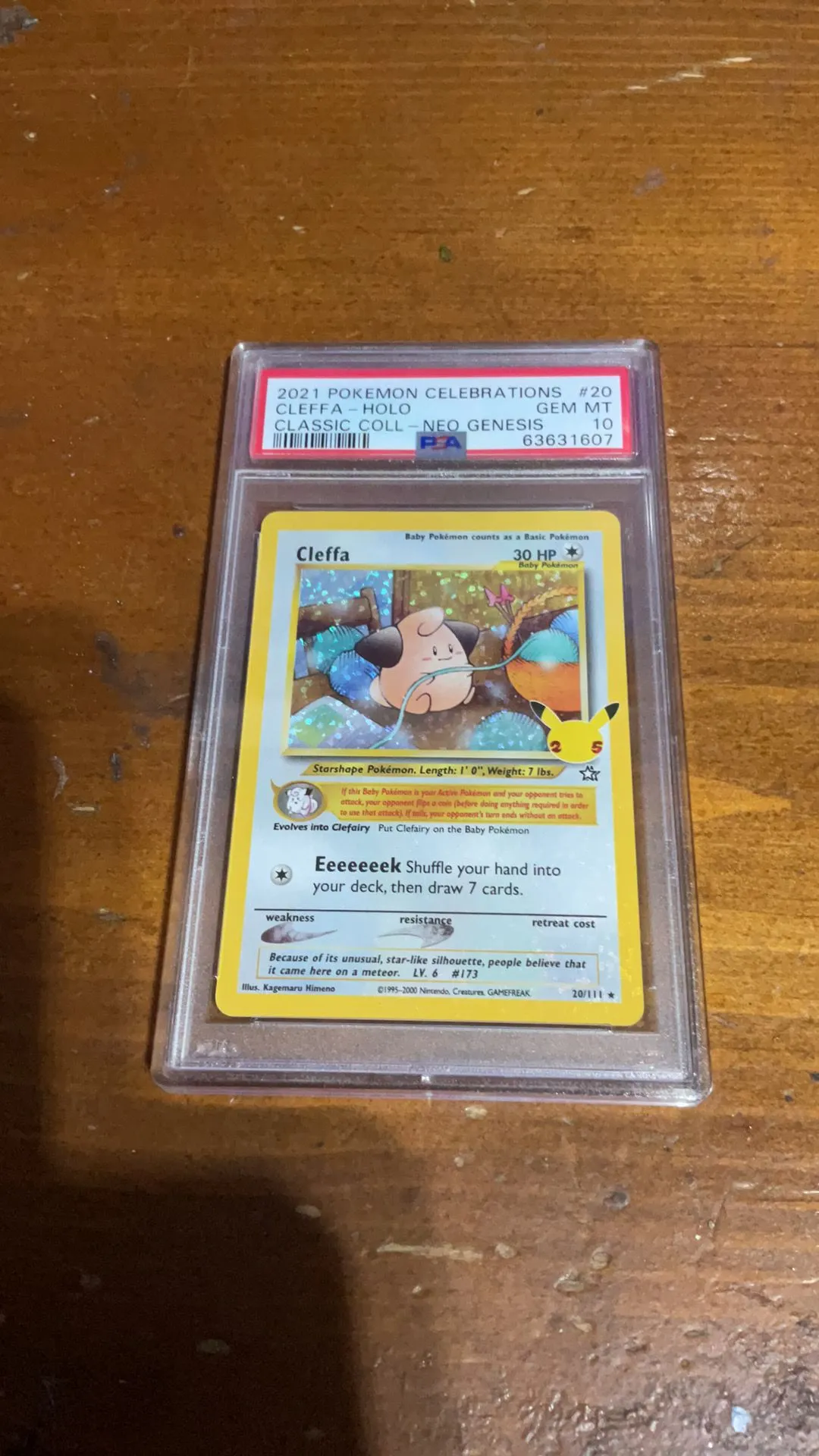 Product image for Cleffa PSA GEM MT 10