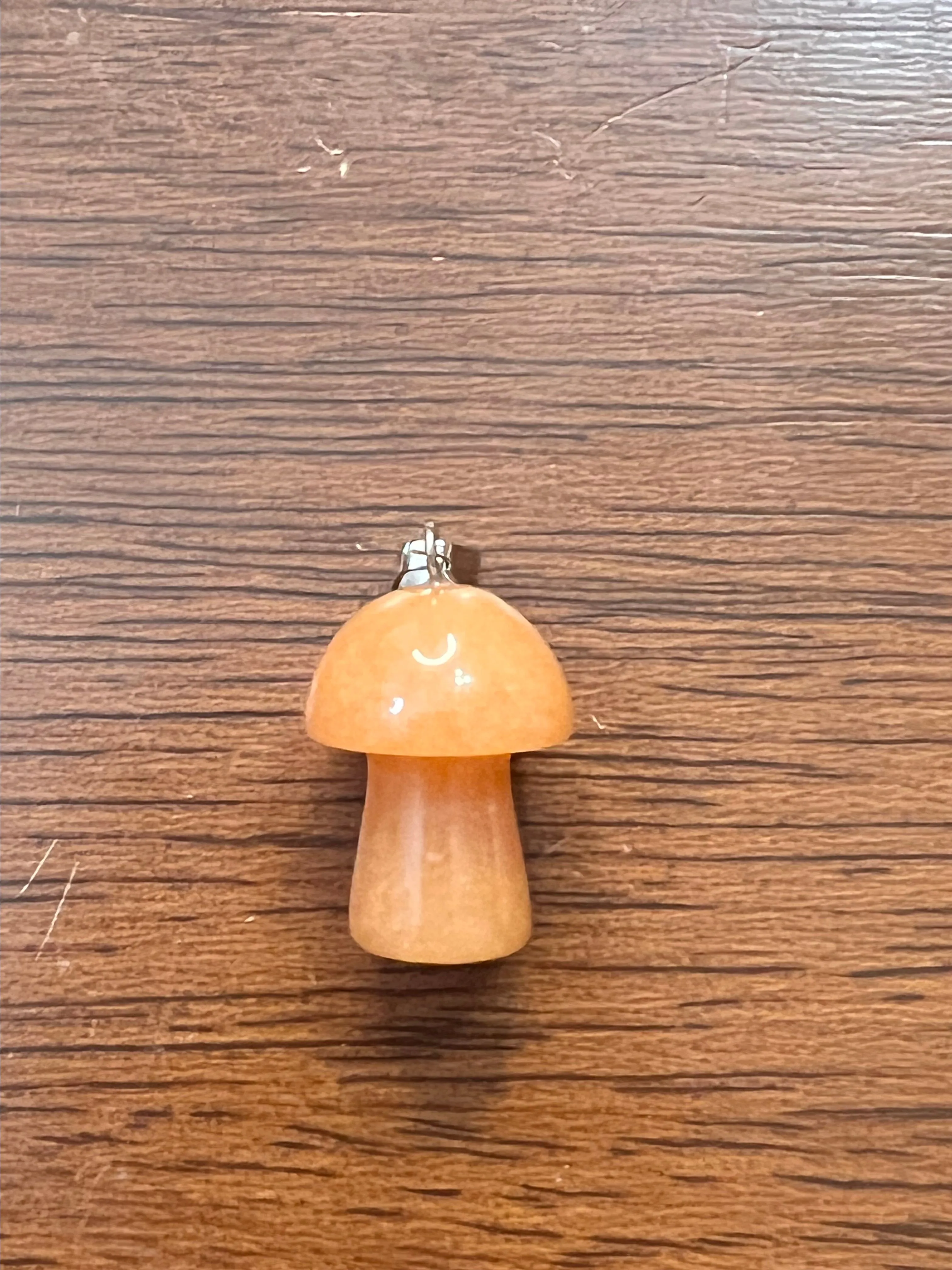 Product image for Yellow crystal mushroom pendant