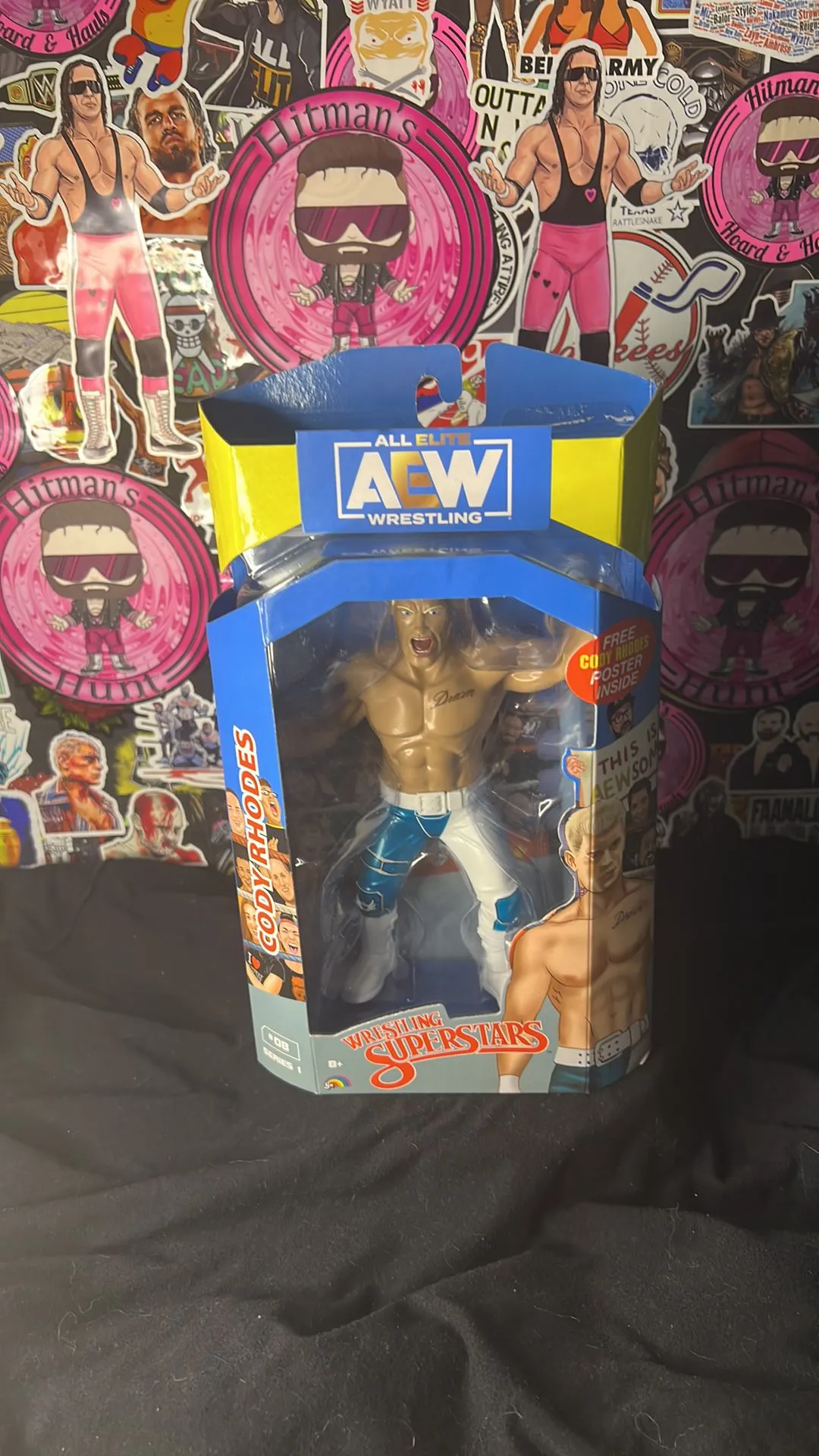 Product image for Cody Rhodes AEW Unmatched Series 1 LJN Style Action Figure I