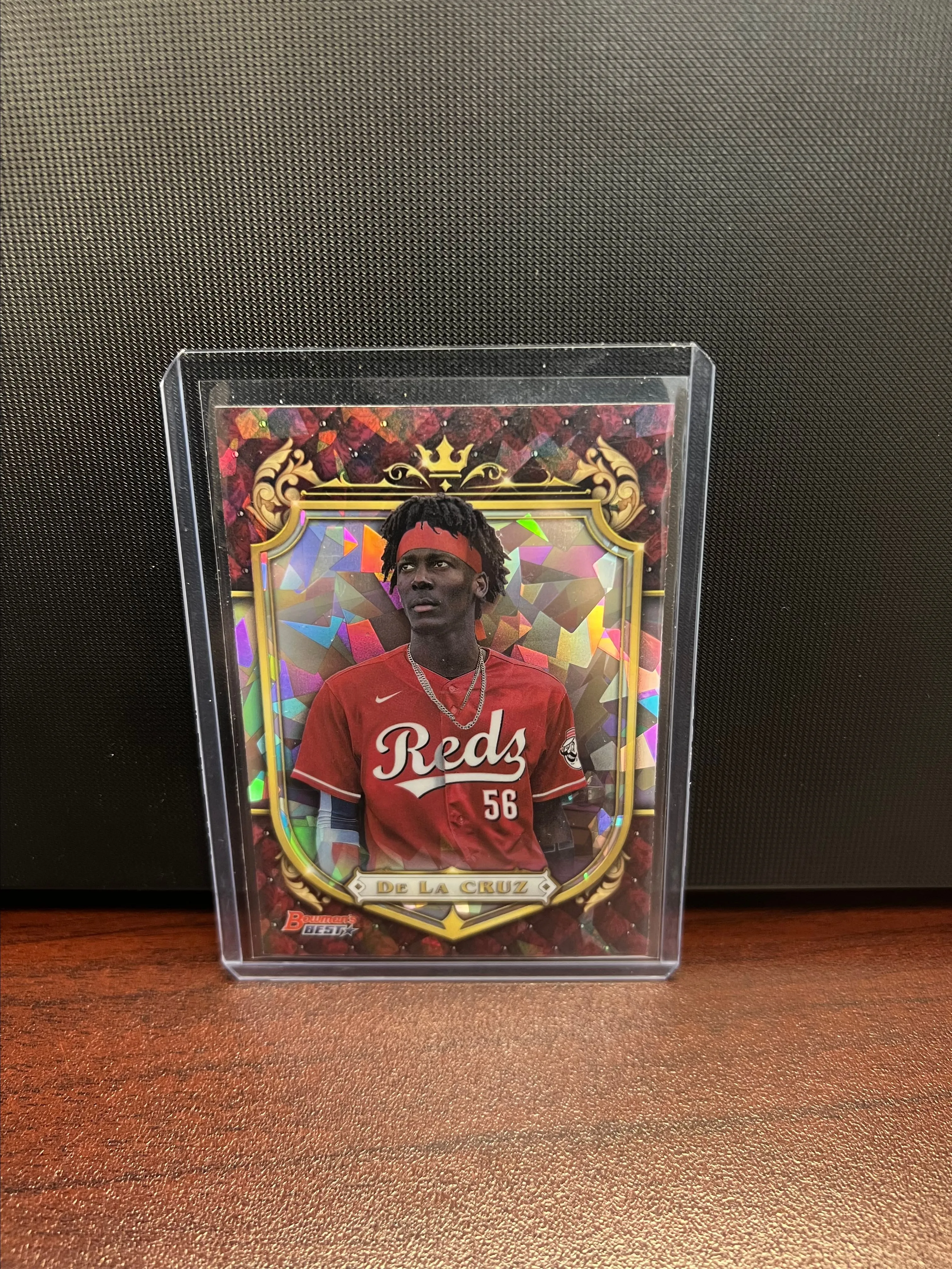 Product image for 2022 Topps Prosepctive Royalty ATOMIC Refractor PR-6 Elly De La Cruz Reds Card