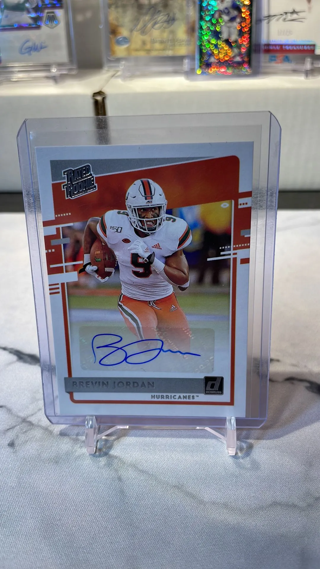 Product image for Brevin Jordan Rated Rookie Auto Texans