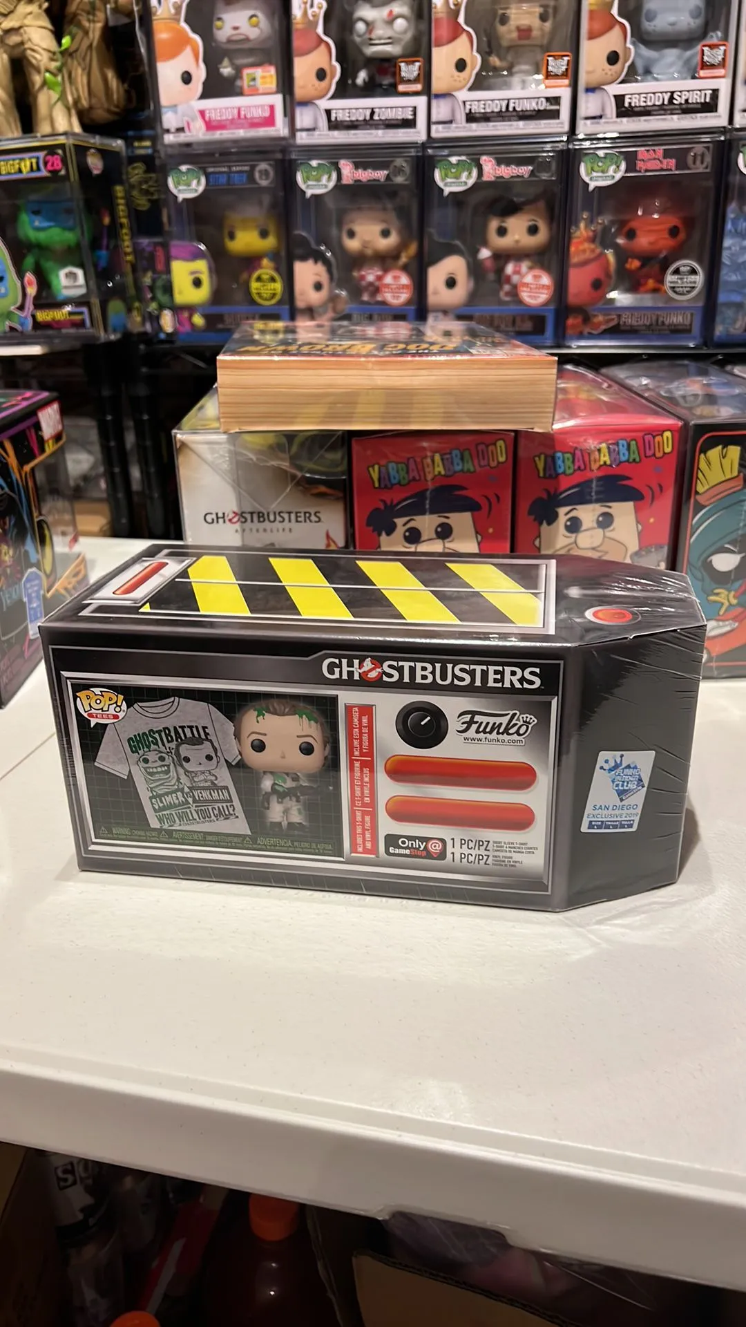 Product image for Dr. Peter Venkman and Tee size L San Diego GameStop Exclusive 2019