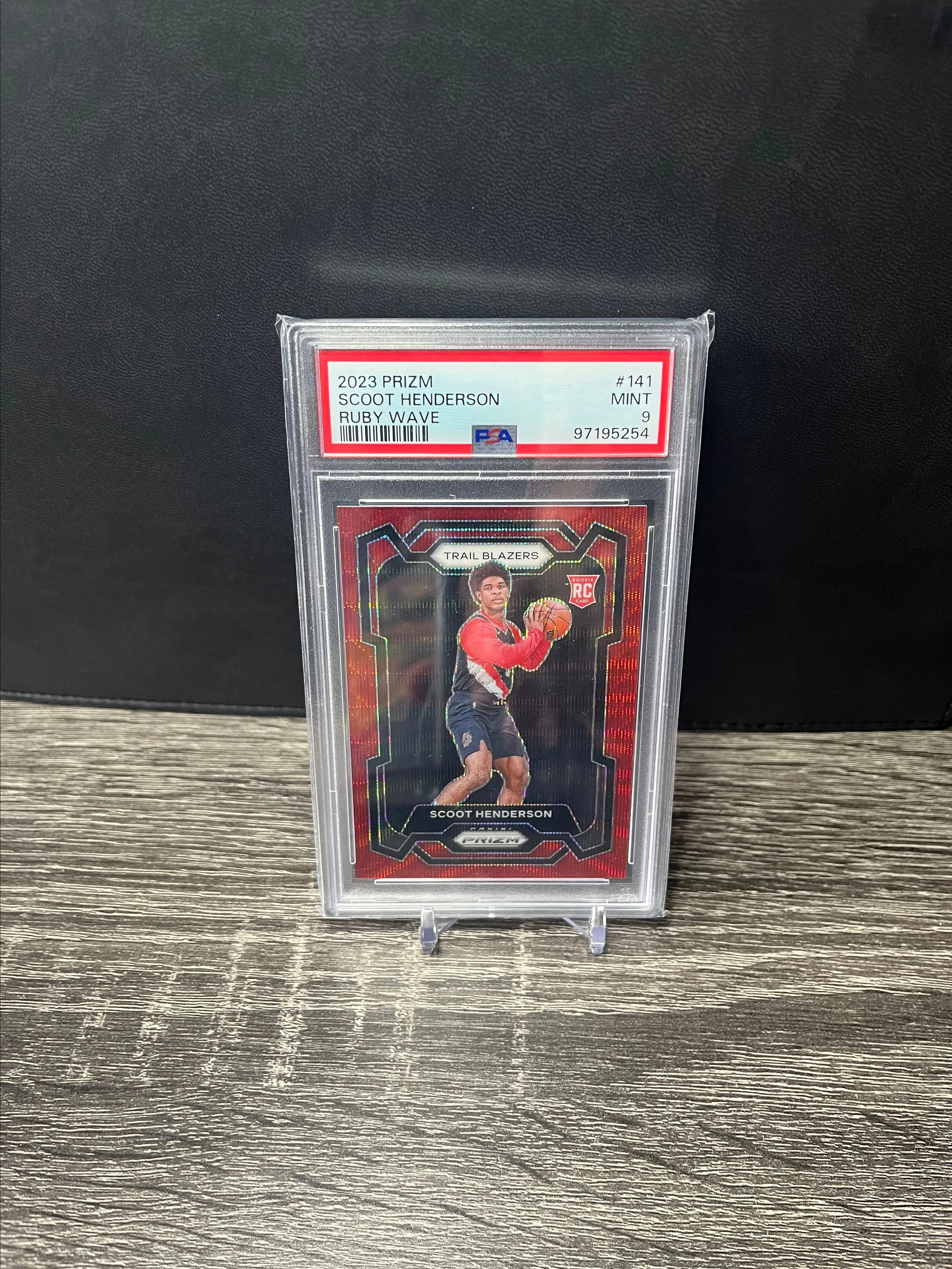 Product image for Scoot Henderson Ruby Wave PSA 9