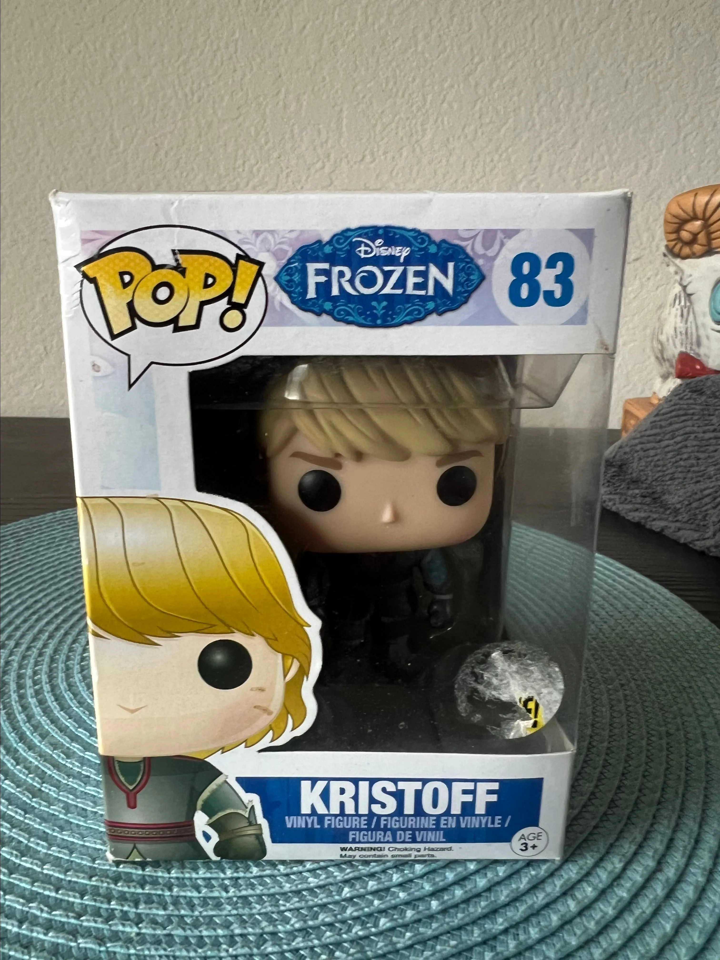 Product image for VAULTED Kristoff Frozen Funko Pop #83 Movies Disney Animation Jonathan Groff Animated Films Cartoon