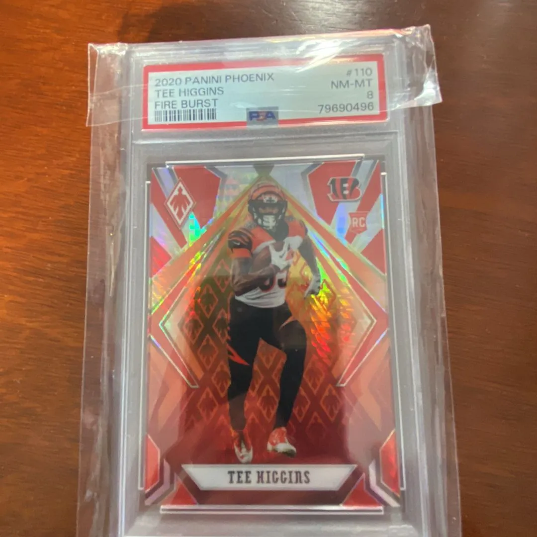 Product image for 2020 Panini Phoenix Tee Higgins Fire Burst