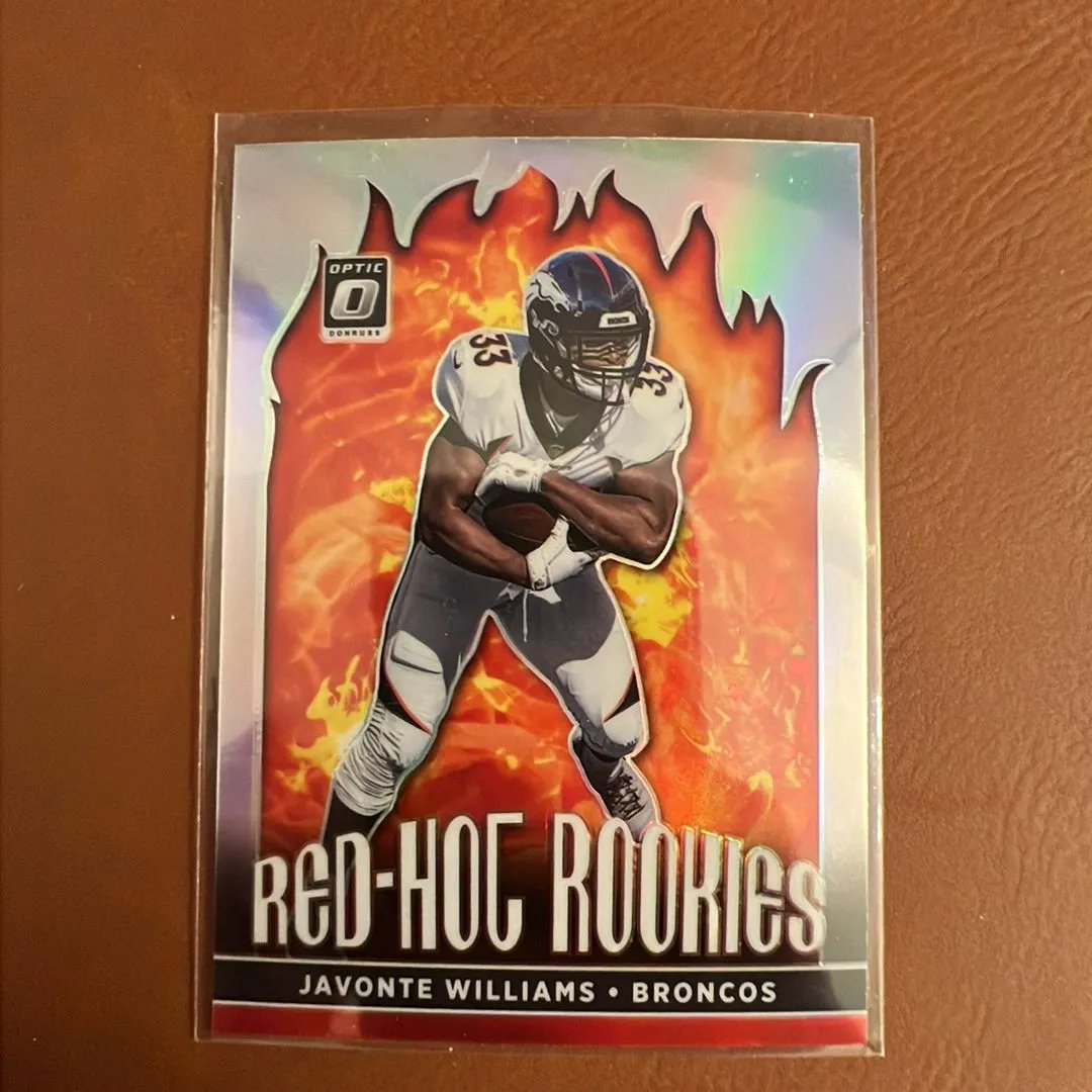 Product image for Javonte Williams - RED HOT ROOKIES RC - BRONCOS