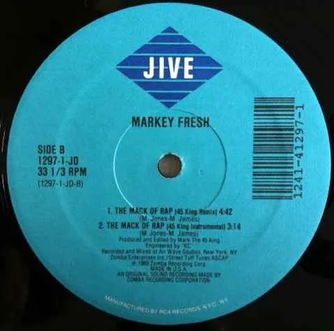 Product image for Markey Fresh – The Mack Of Rap 12"