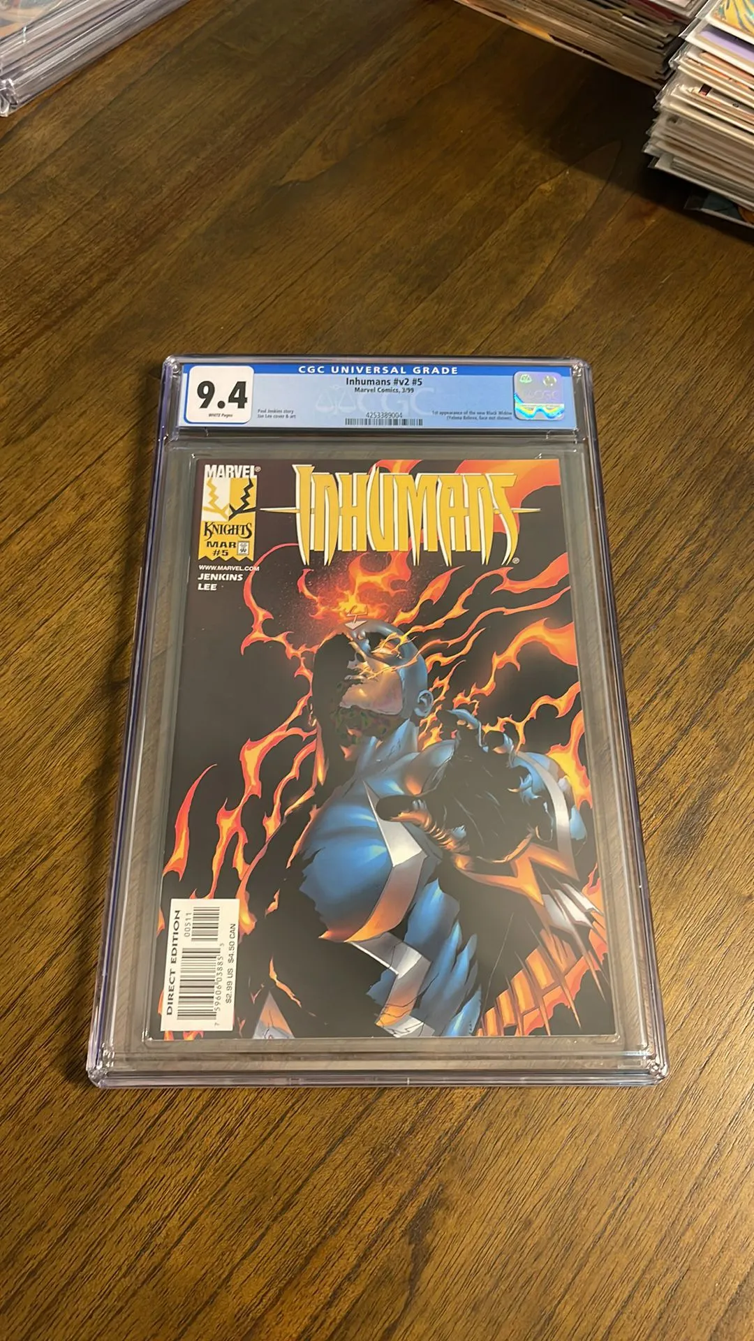 Product image for Inhumans v2 #5  CGC 9.4 1999
