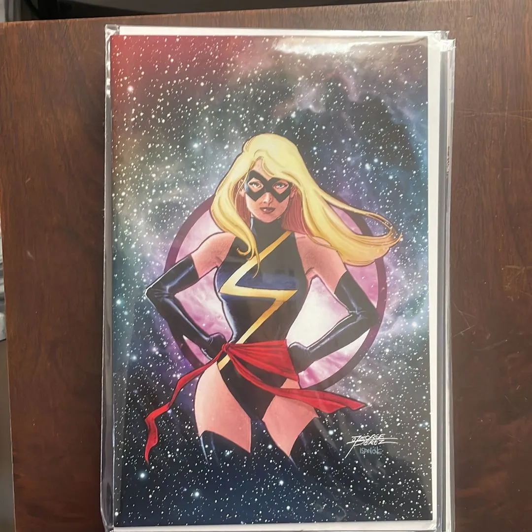 Product image for Captain Marvel Dark Tempest #2 Marvel VF/NM (2023) 1:100 Variant George Perez