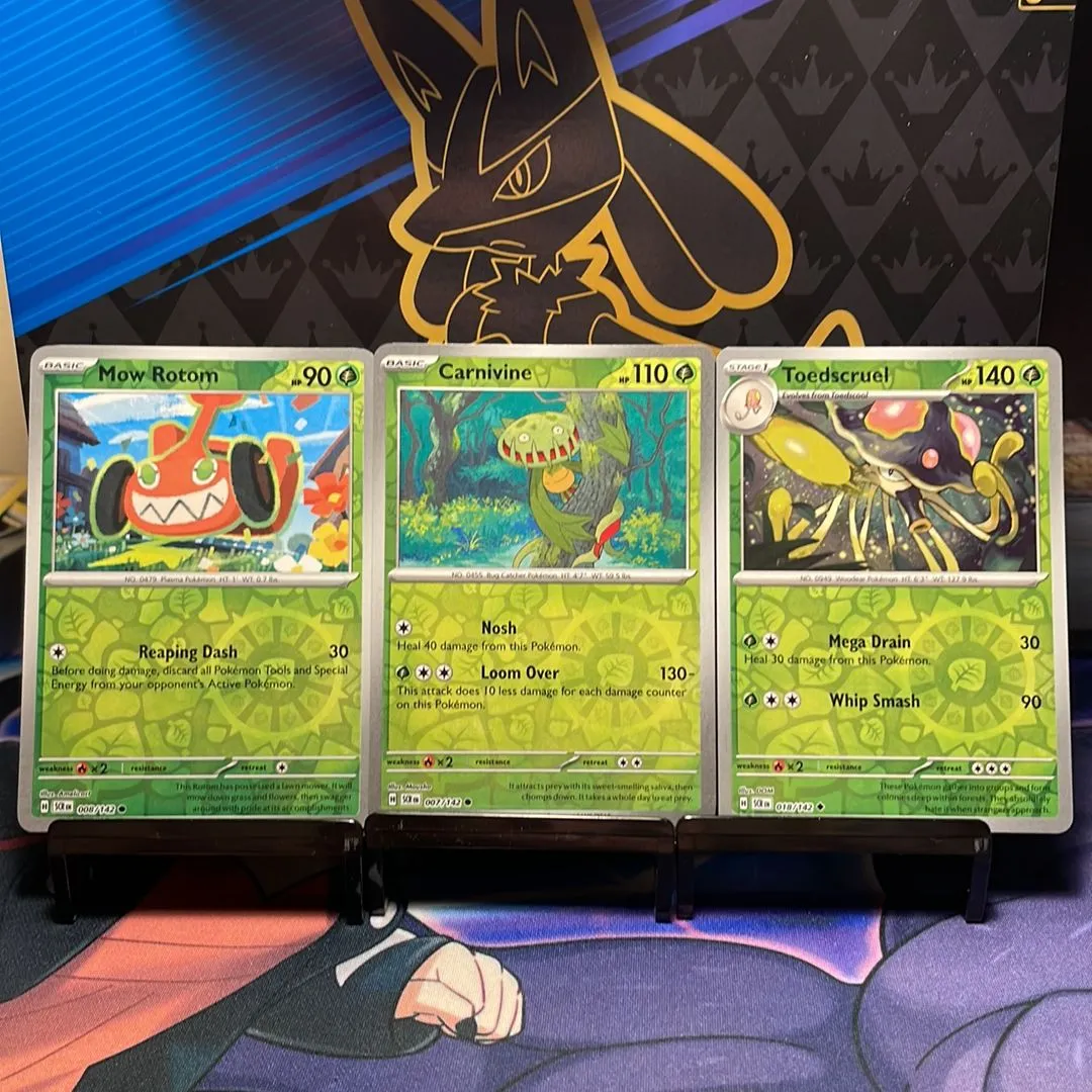 mow rotom pokemon card Mow Rotom - 008/142 (SCR) Common