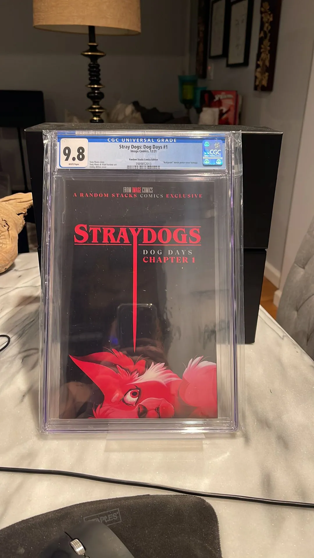 Product image for Stray Dogs: Dog Days #1 CGC 9.8 Image 2021 Random Stacks Comics Malignant homage