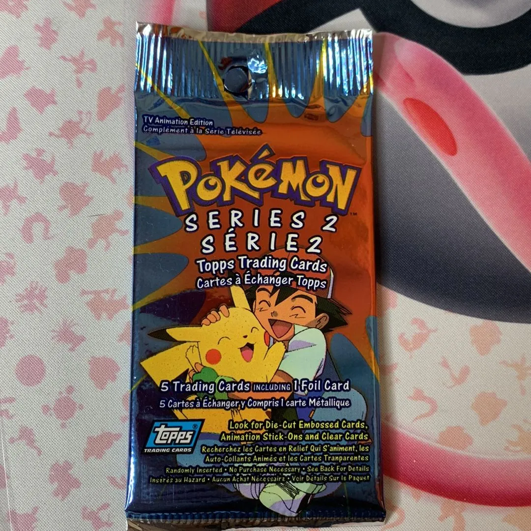 ultimate masters booster box price 1999 Pokemon Topps Series 1 Sealed (4) Trading Card Pack on Blister Ca –  Rotterdam Comics main image 0