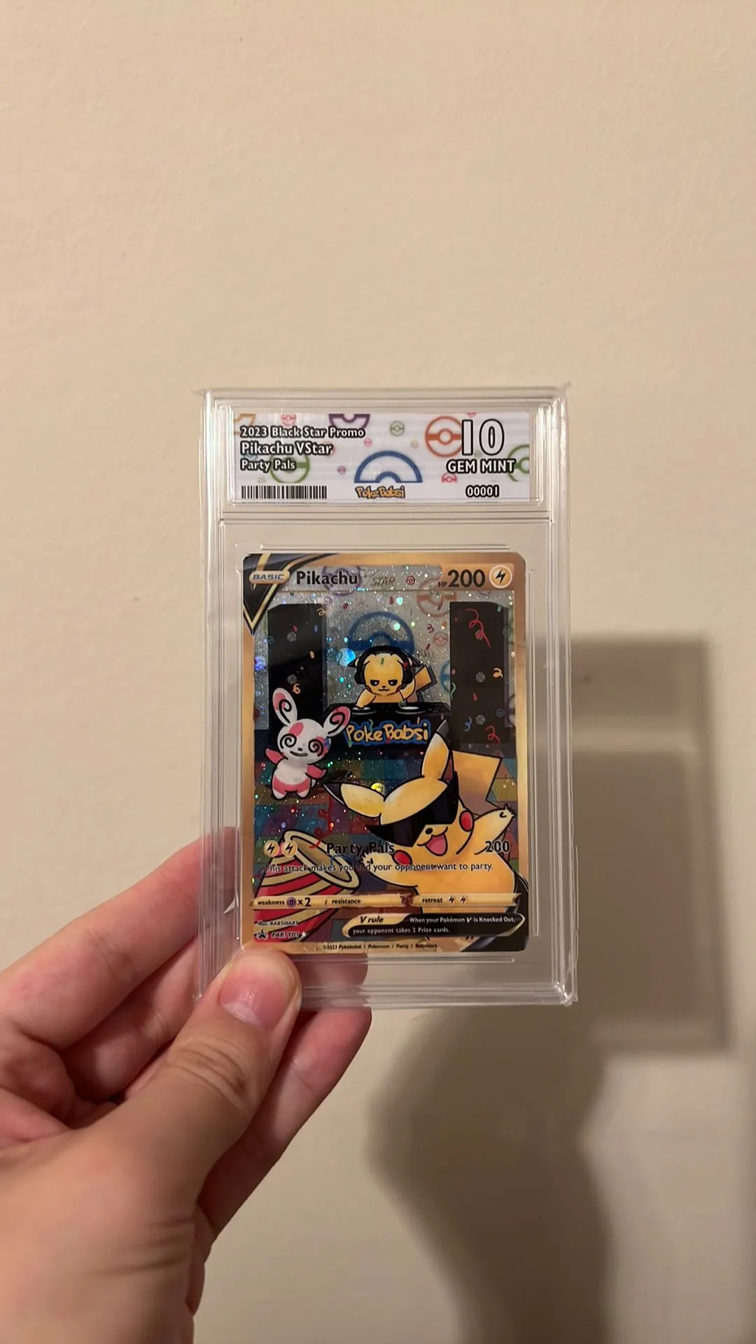 Custom Slab - Pikachu Vstar  Whatnot: Shop, Sell, Connect