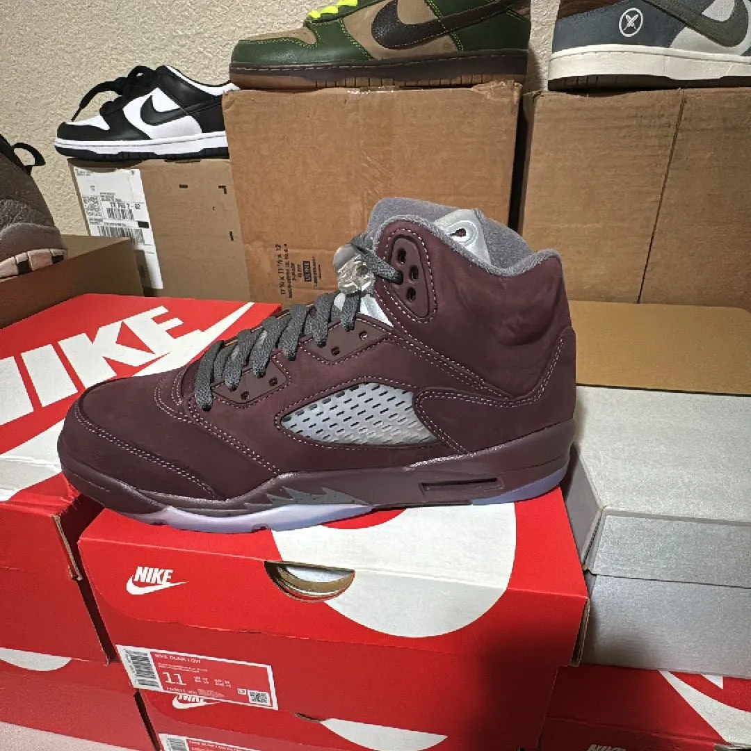 Product image for AJ 5 BURGUNDY 7Y