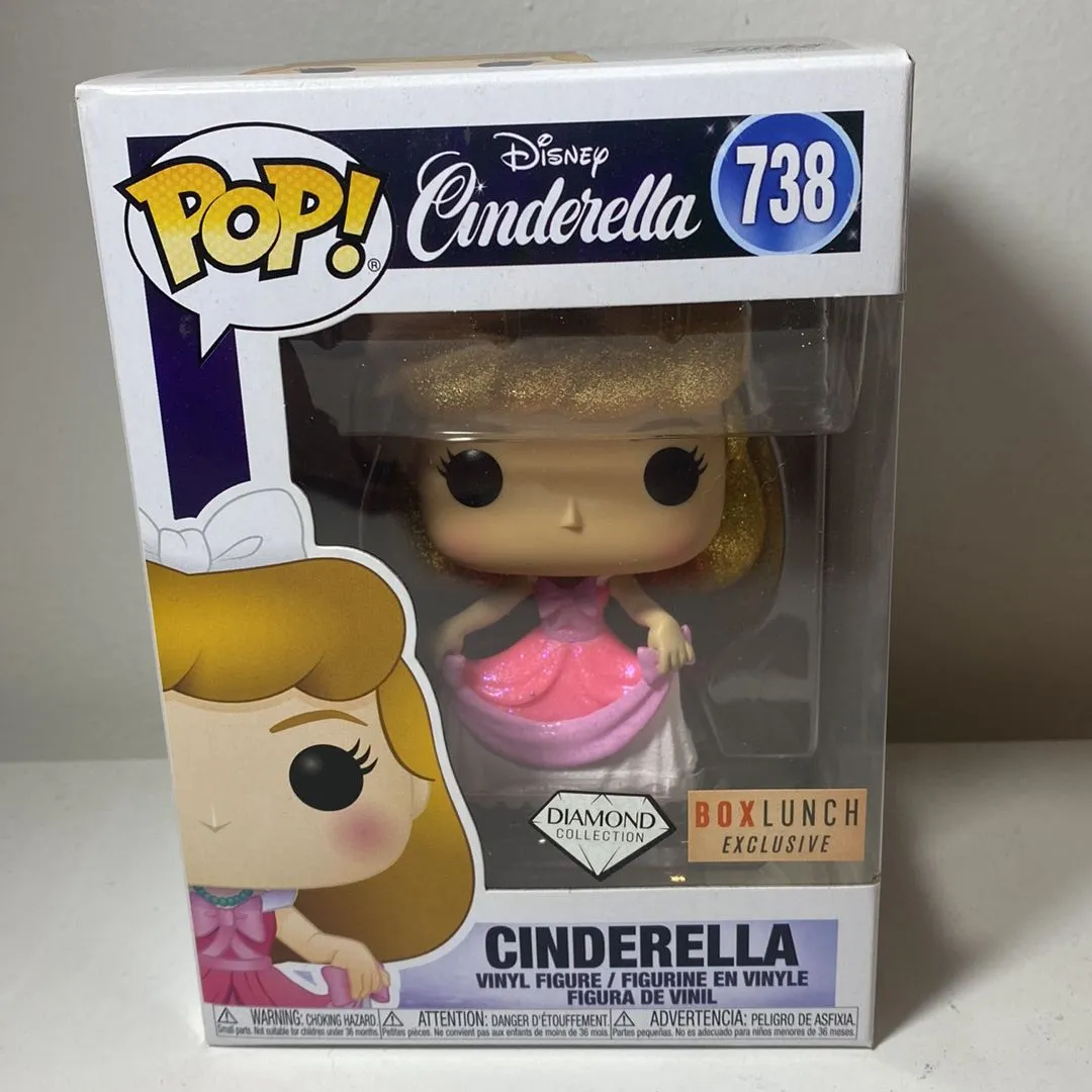 Product image for Cinderella (Pink Dress) (Diamond Glitter)