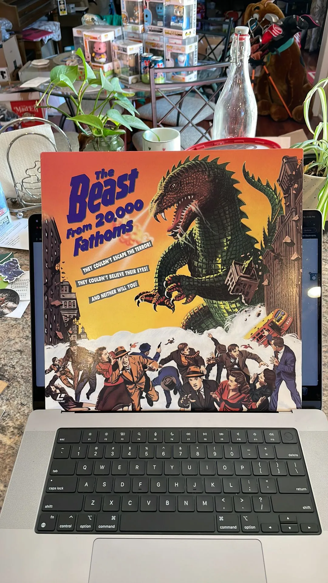 Product image for The Beast From 20,000 Fathoms Laserdisc Ray Harryhausen