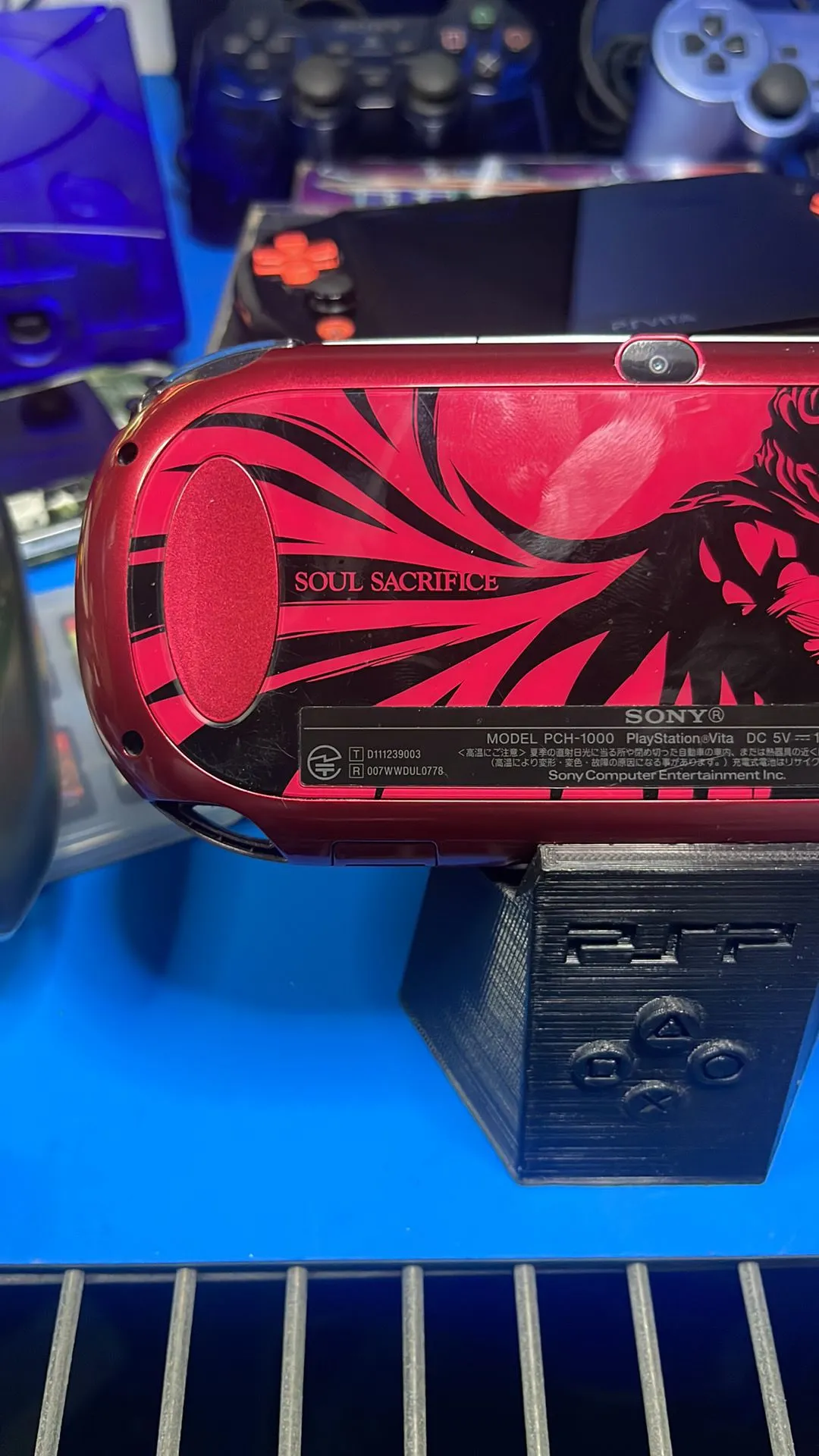 Product image for PS vita OLED soul sacrifice edition (rare)