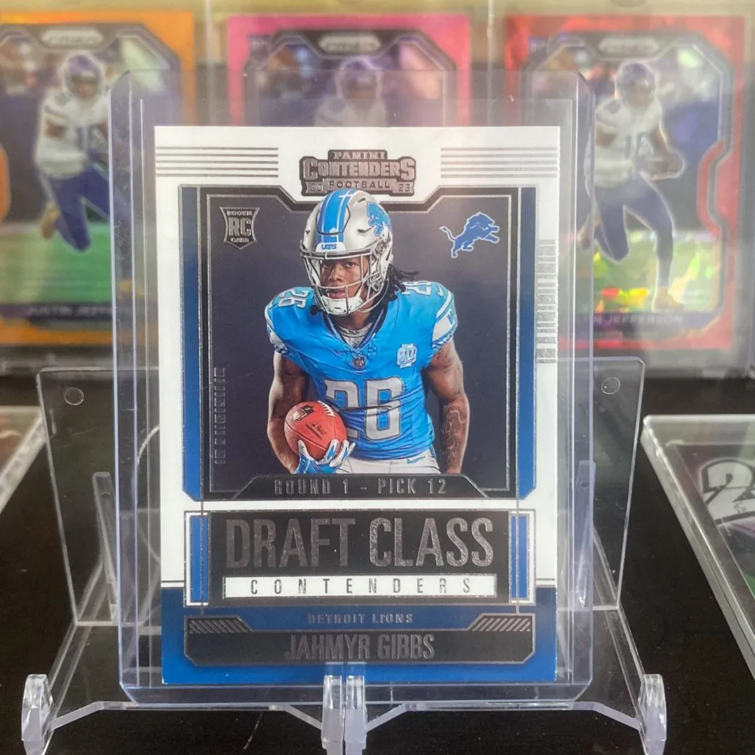 Product image for 2023 Panini Contenders - Draft Class - Jahmyr Gibbs RC